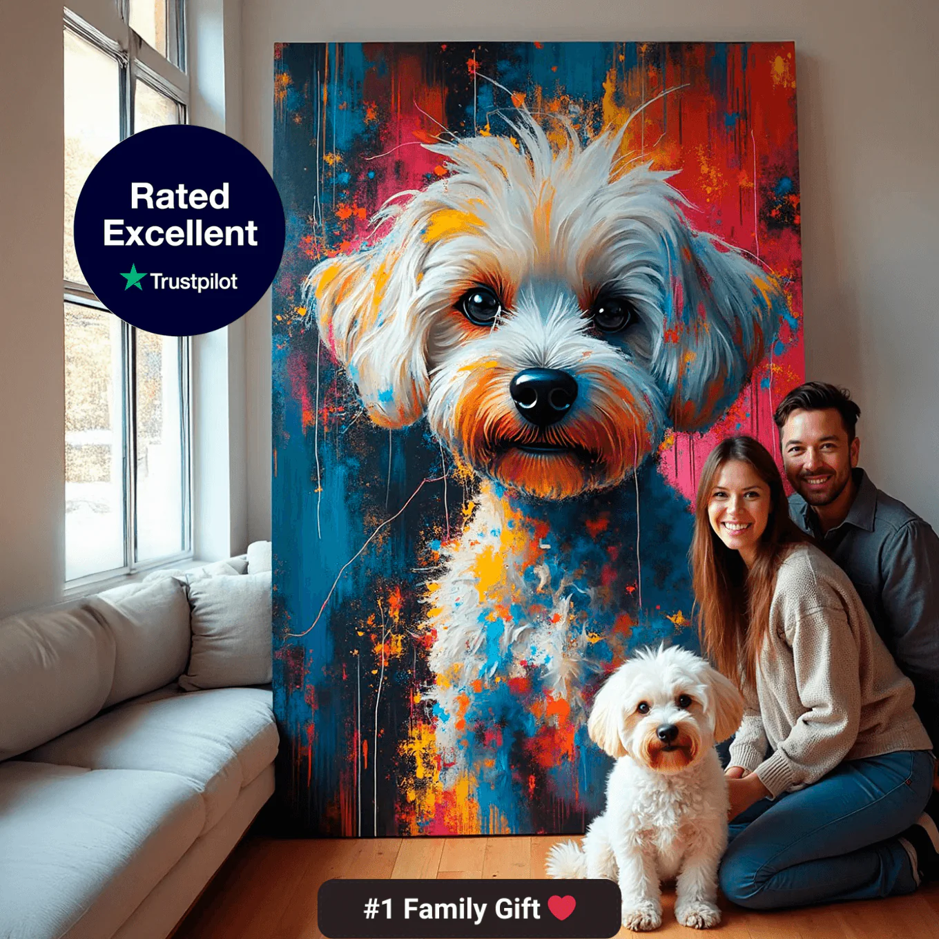 Abstract Pet Portraits - MyPetMade