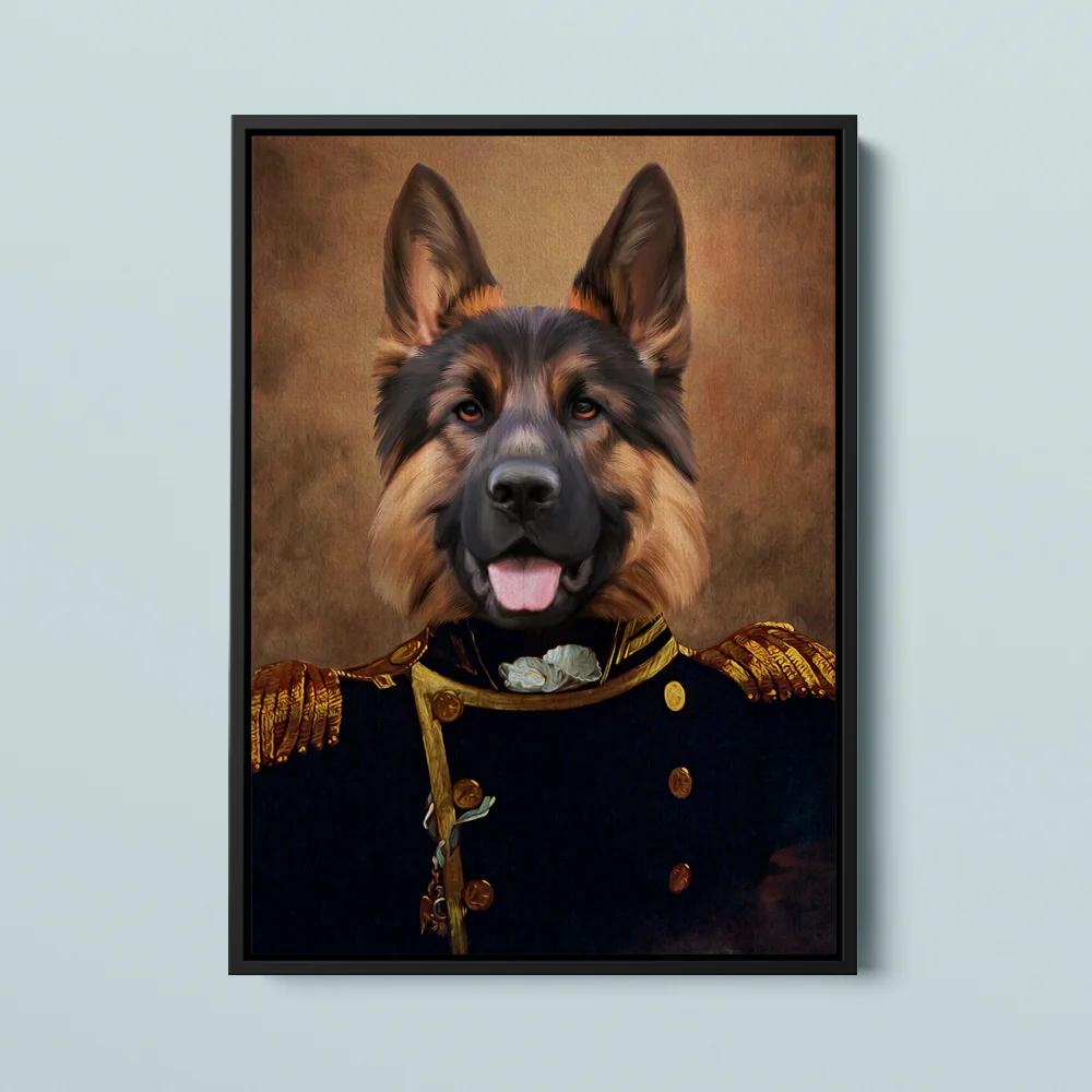 Royal Pet Portrait –Commander - MyPetMade - $59.99