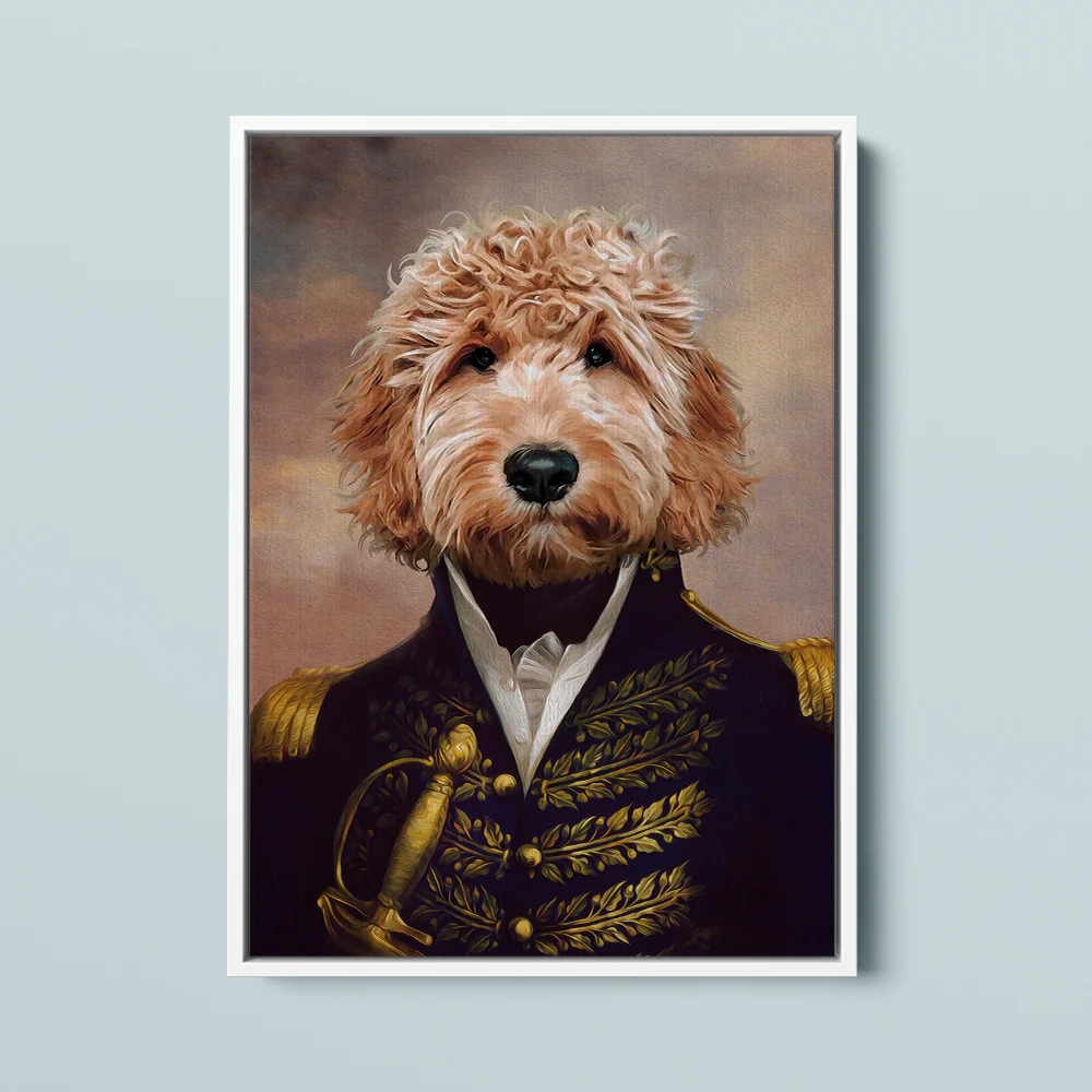 Royal Pet Portrait – The Admiral - MyPetMade - $59.99