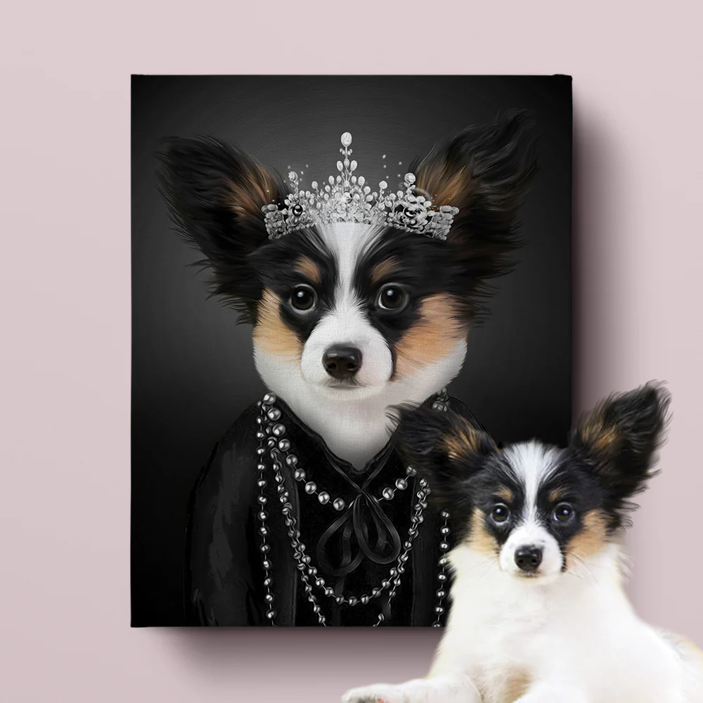 Royal Pet Portrait –Lady Iconic - MyPetMade - $59.99