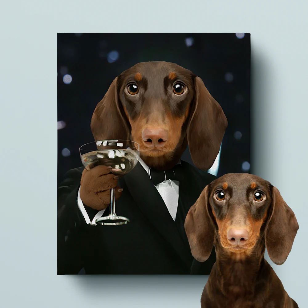 Royal Pet Portrait –Great Cheers - MyPetMade - $59.99