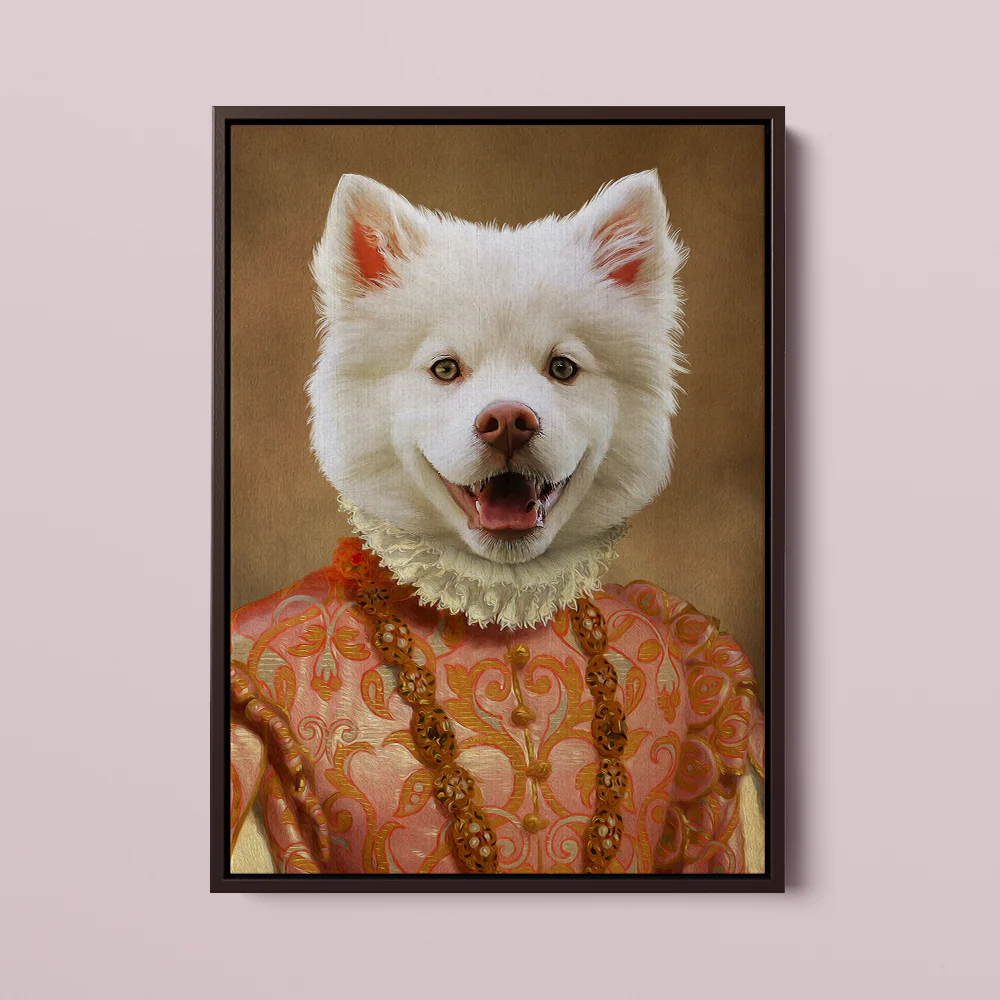Royal Pet Portrait –Heiress - MyPetMade - $59.99