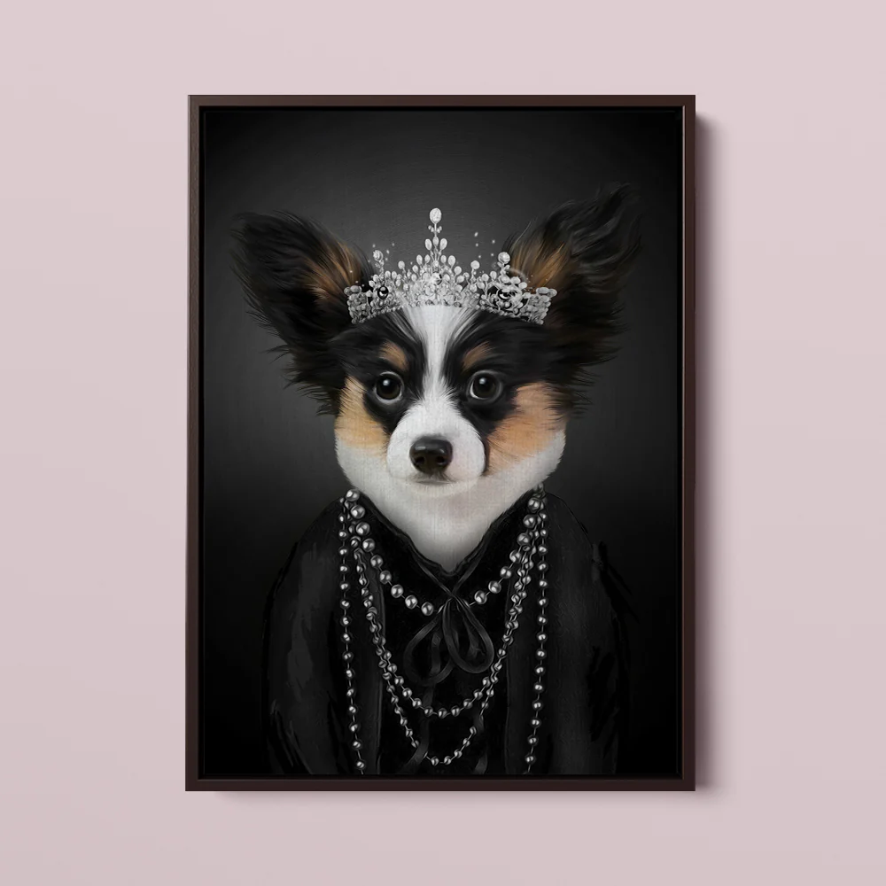 Royal Pet Portrait –Lady Iconic - MyPetMade - $59.99