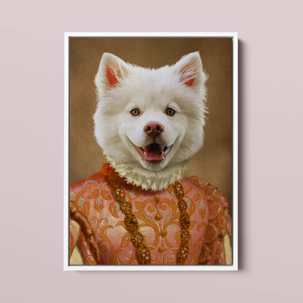 Royal Pet Portrait –Heiress - MyPetMade - $59.99