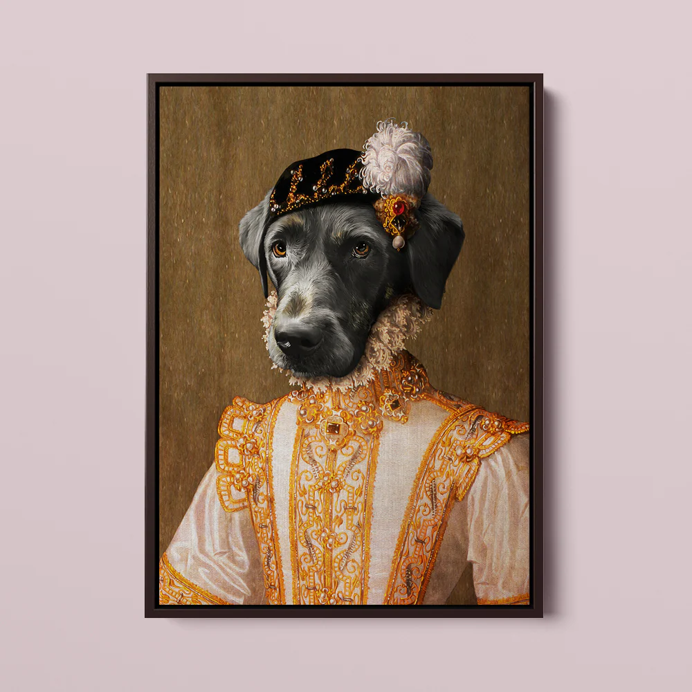 Royal Pet Portrait –Duchess - MyPetMade - $59.99