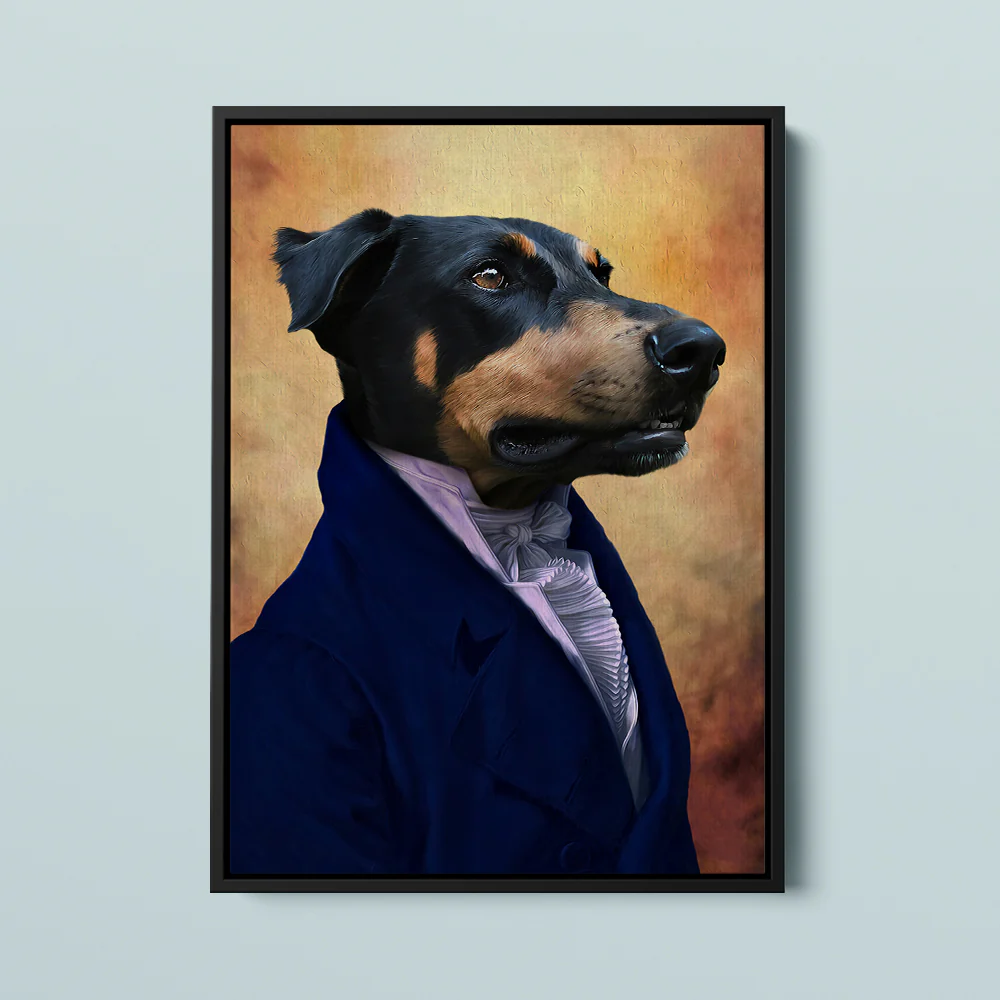 Royal Pet Portrait –Statesman - MyPetMade - $59.99