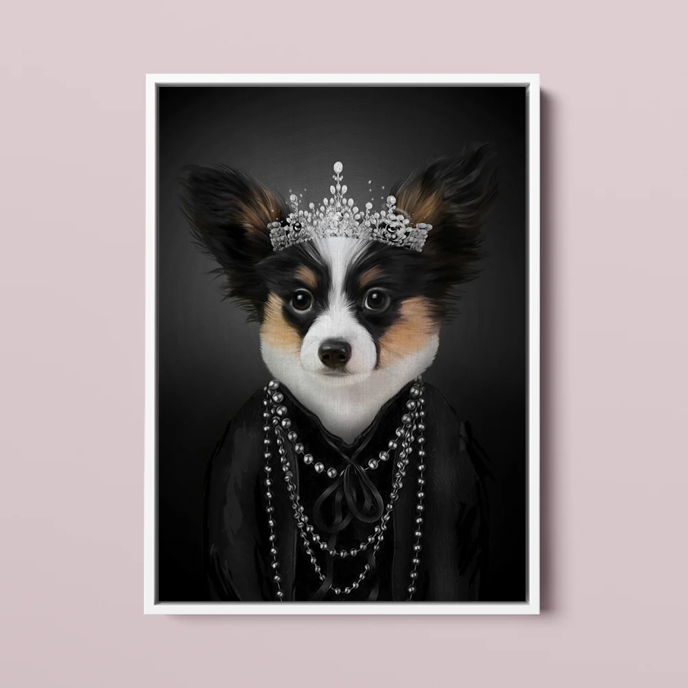 Royal Pet Portrait –Lady Iconic - MyPetMade - $59.99