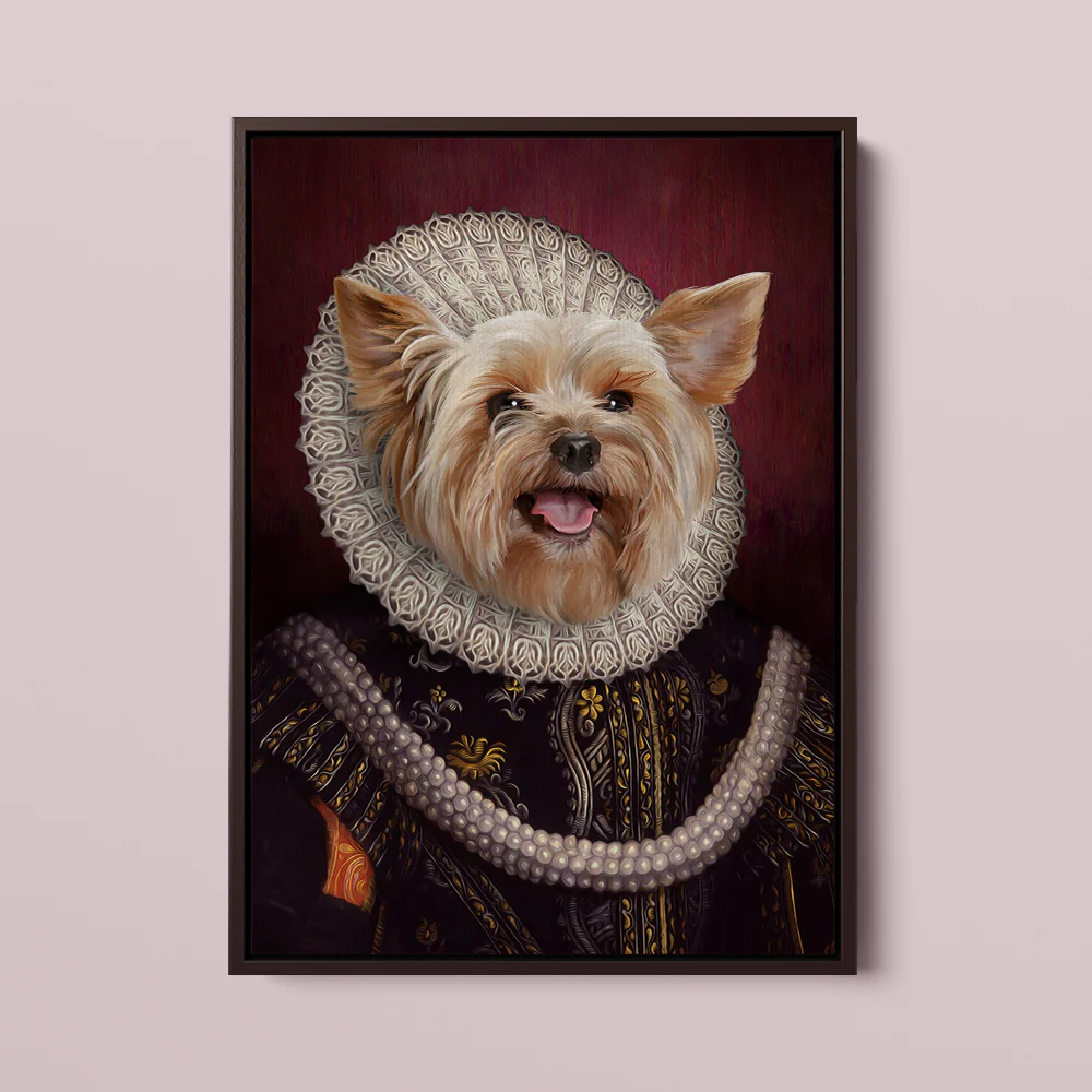 Royal Pet Portrait – The Queen - MyPetMade - $59.99