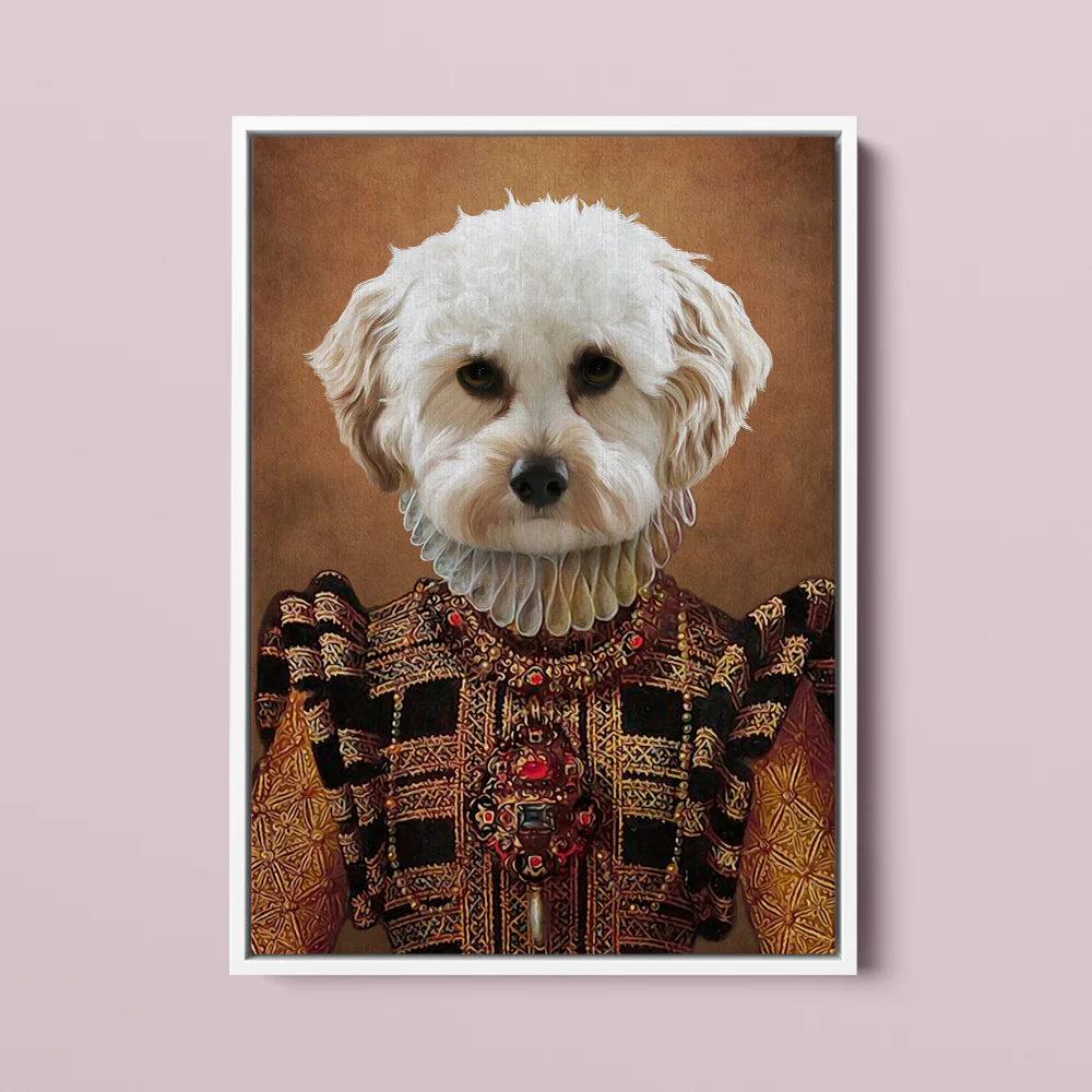 Royal Pet Portrait –Countess - MyPetMade - $59.99