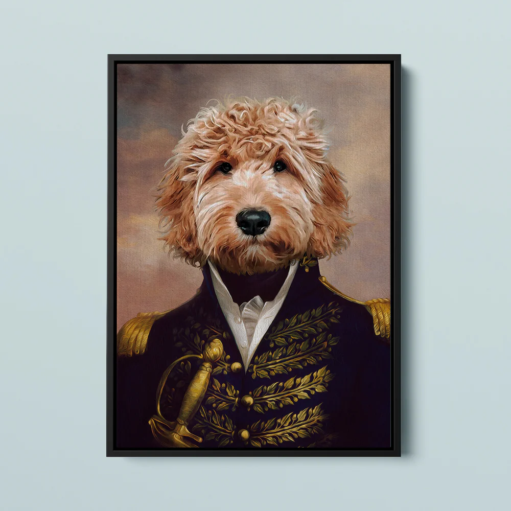 Royal Pet Portrait – The Admiral - MyPetMade - $59.99