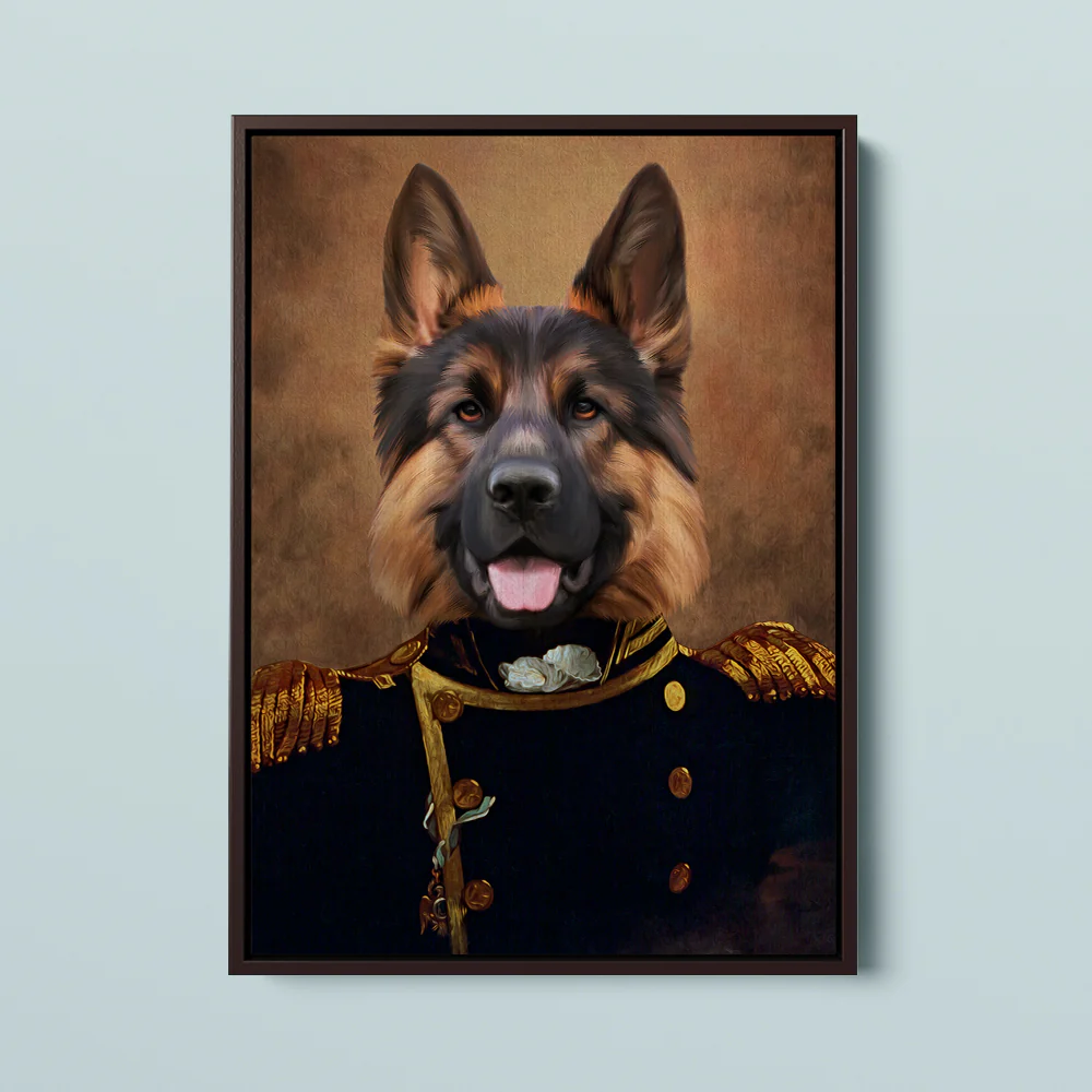 Royal Pet Portrait –Commander - MyPetMade - $59.99
