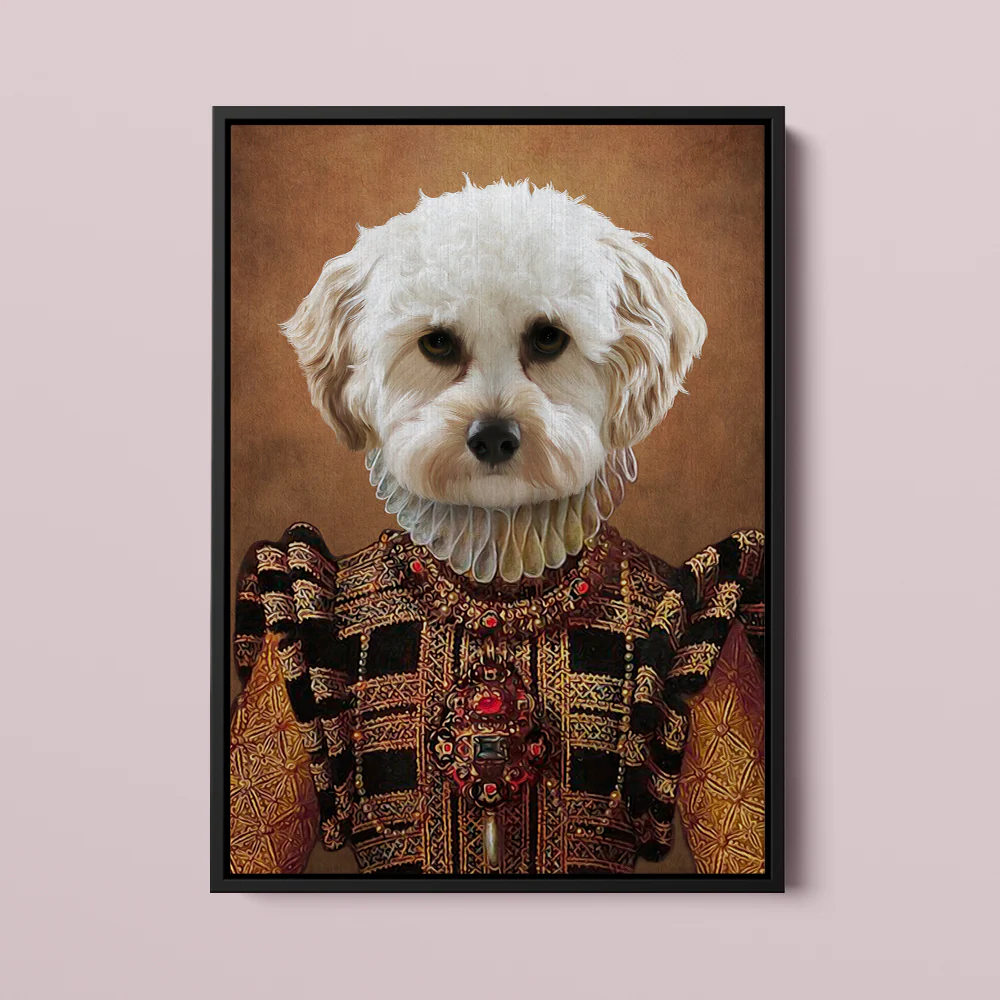 Royal Pet Portrait –Countess - MyPetMade - $59.99