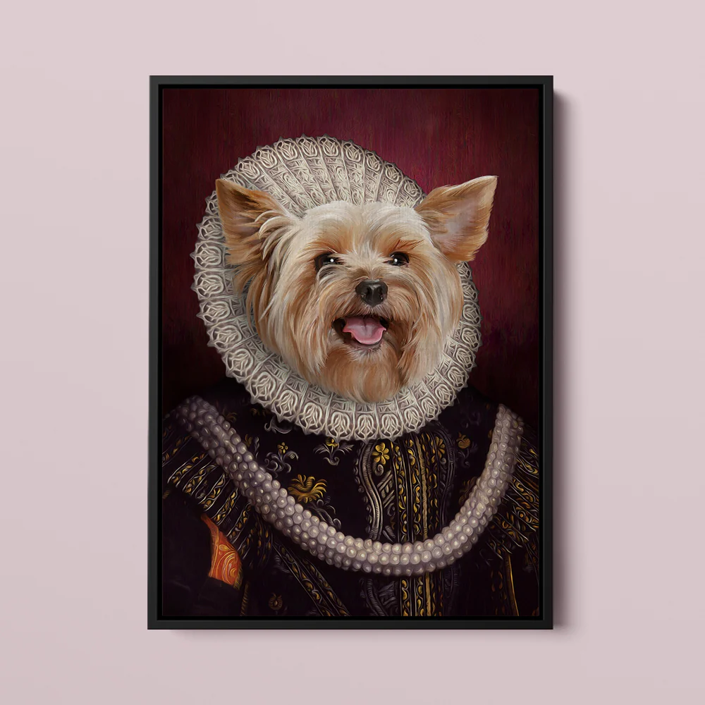 Royal Pet Portrait – The Queen - MyPetMade - $59.99