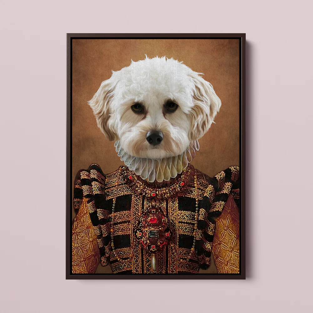 Royal Pet Portrait –Countess - MyPetMade - $59.99