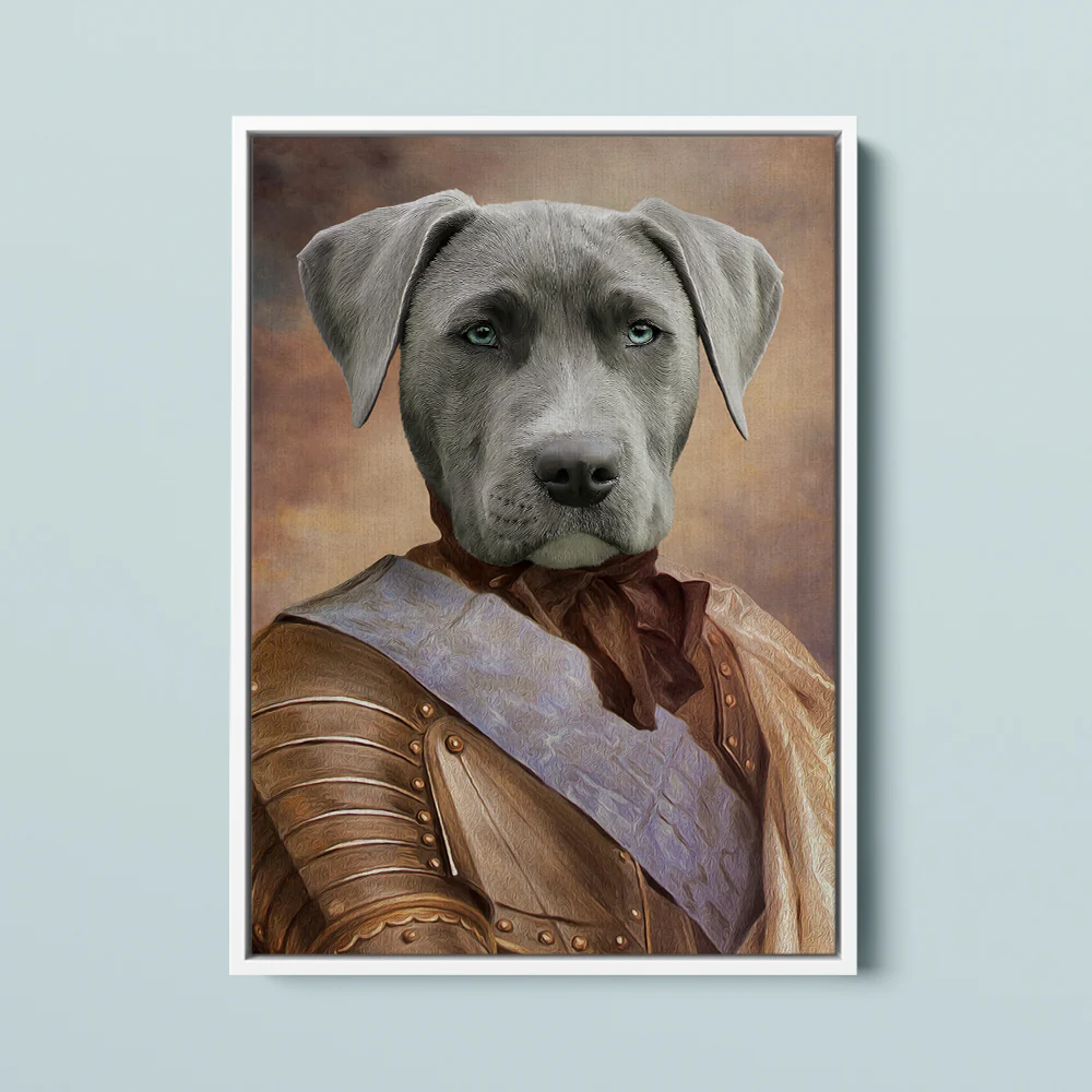 Royal Pet Portrait –Knight - MyPetMade - $59.99