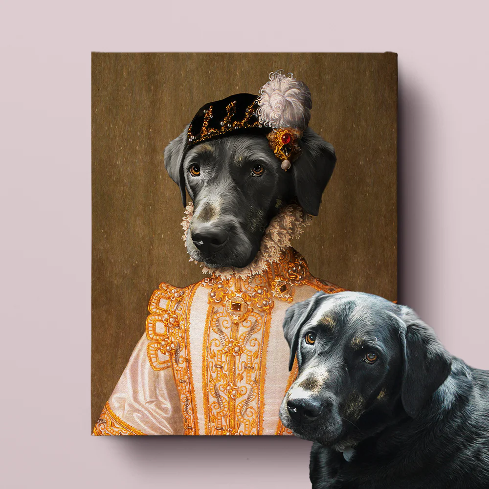 Royal Pet Portrait –Duchess - MyPetMade - $59.99