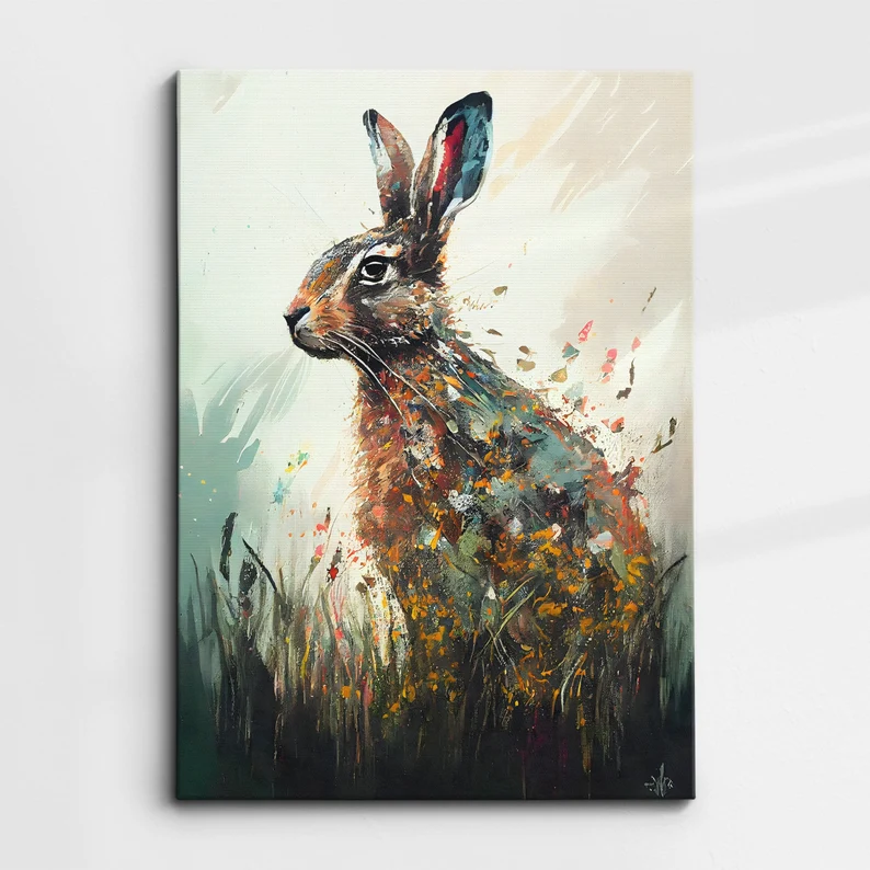 Custom Rabbit Portrait - MyPetMade - $69.99