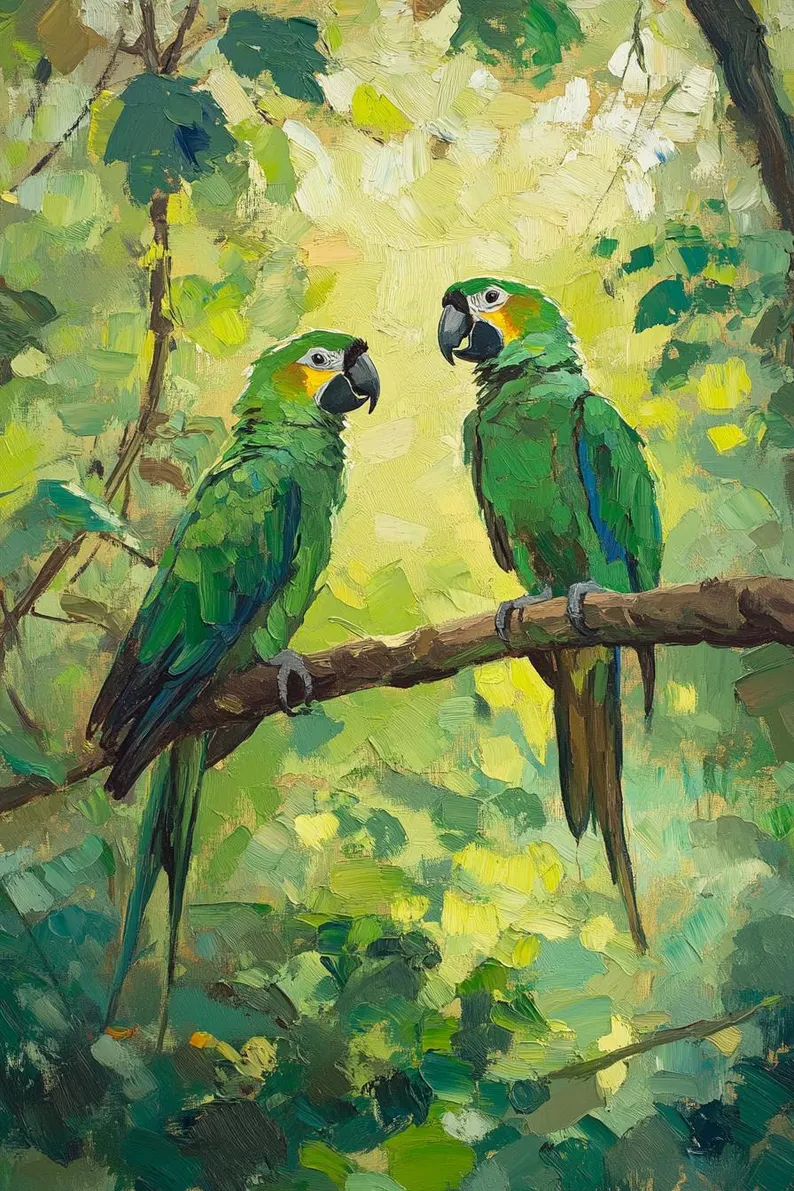 Custom Parrot Portrait - MyPetMade - $69.99