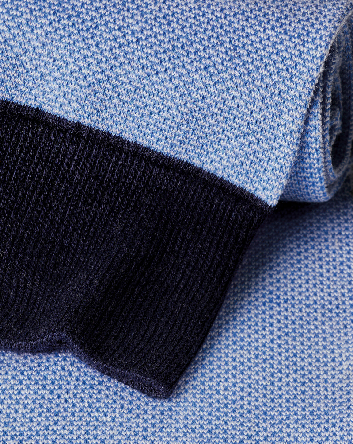 Semi-Plain Socks - Cornflower Blue