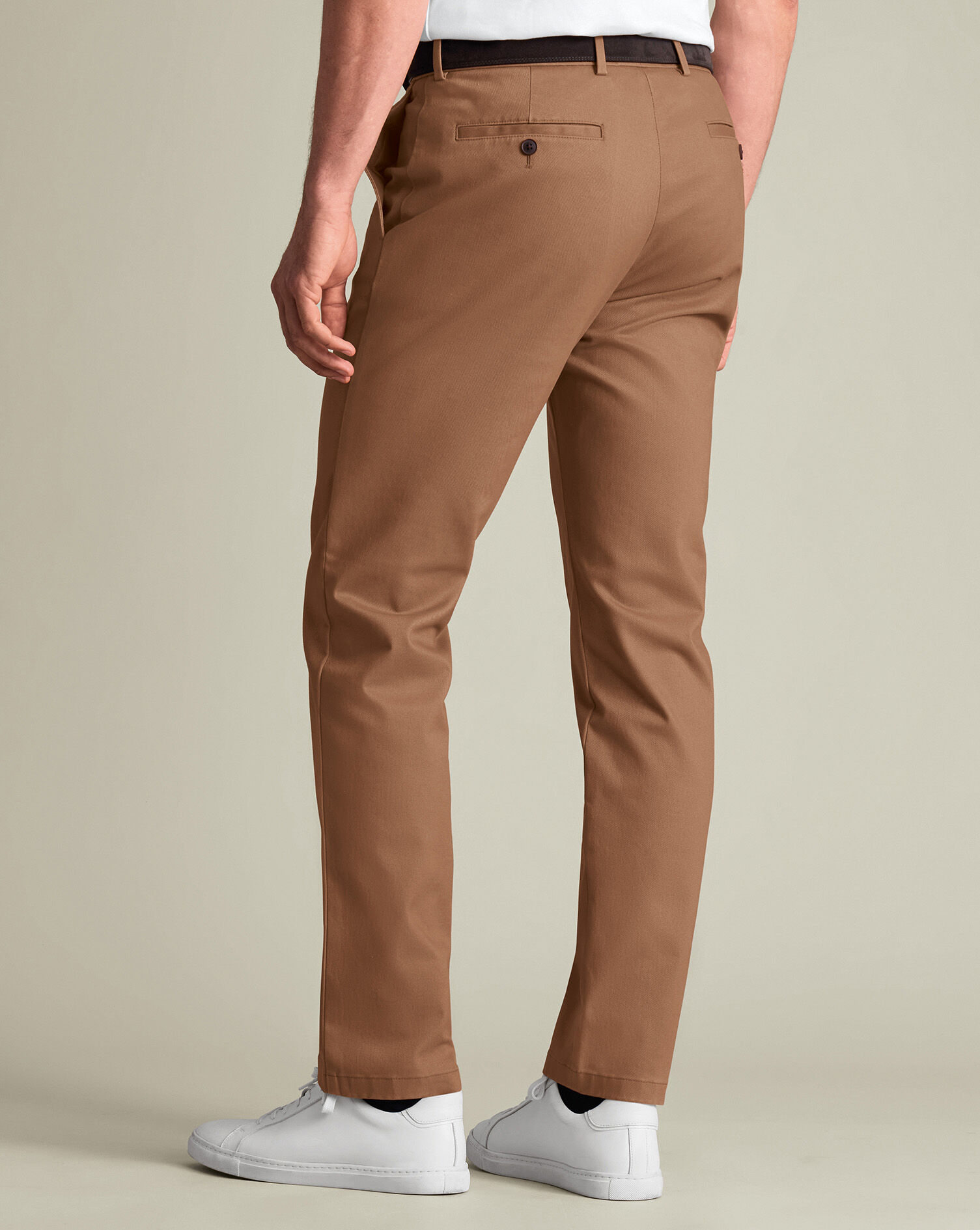 Ultimate Non-Iron Chinos - Toffee