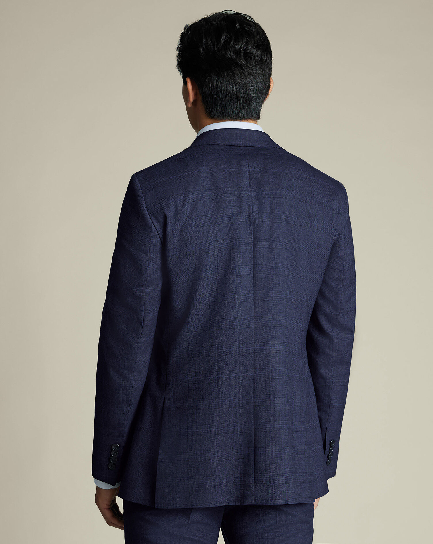 Check Suit - Ink Blue