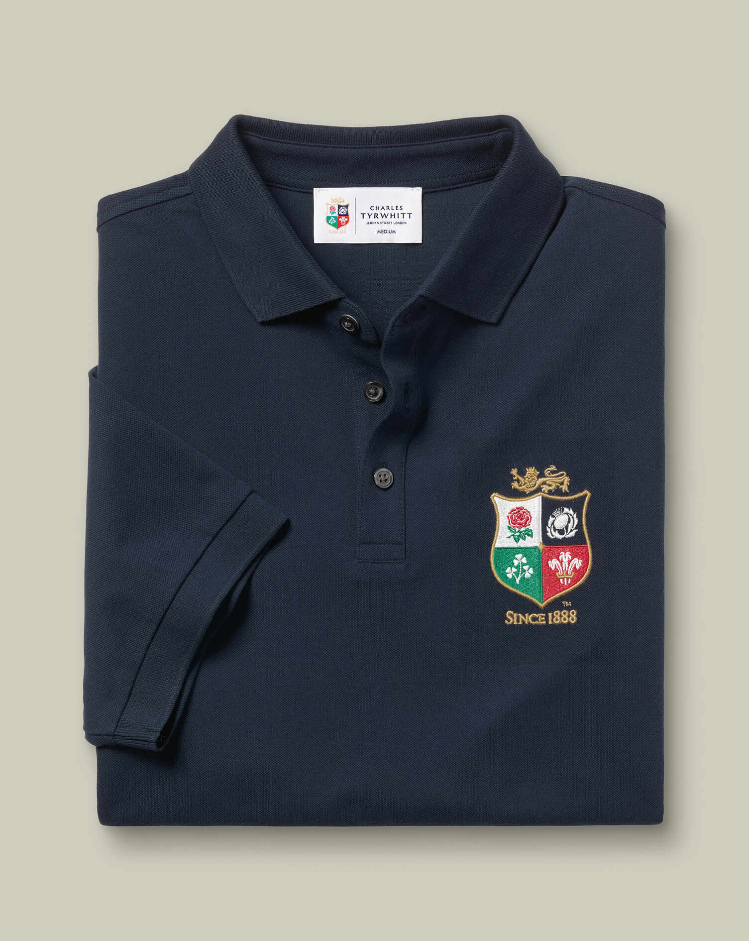 The Lions Pique Polo - Navy