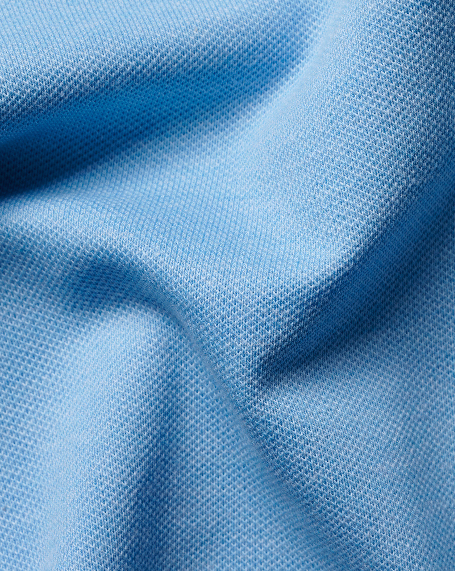 Pique Polo - Light Blue