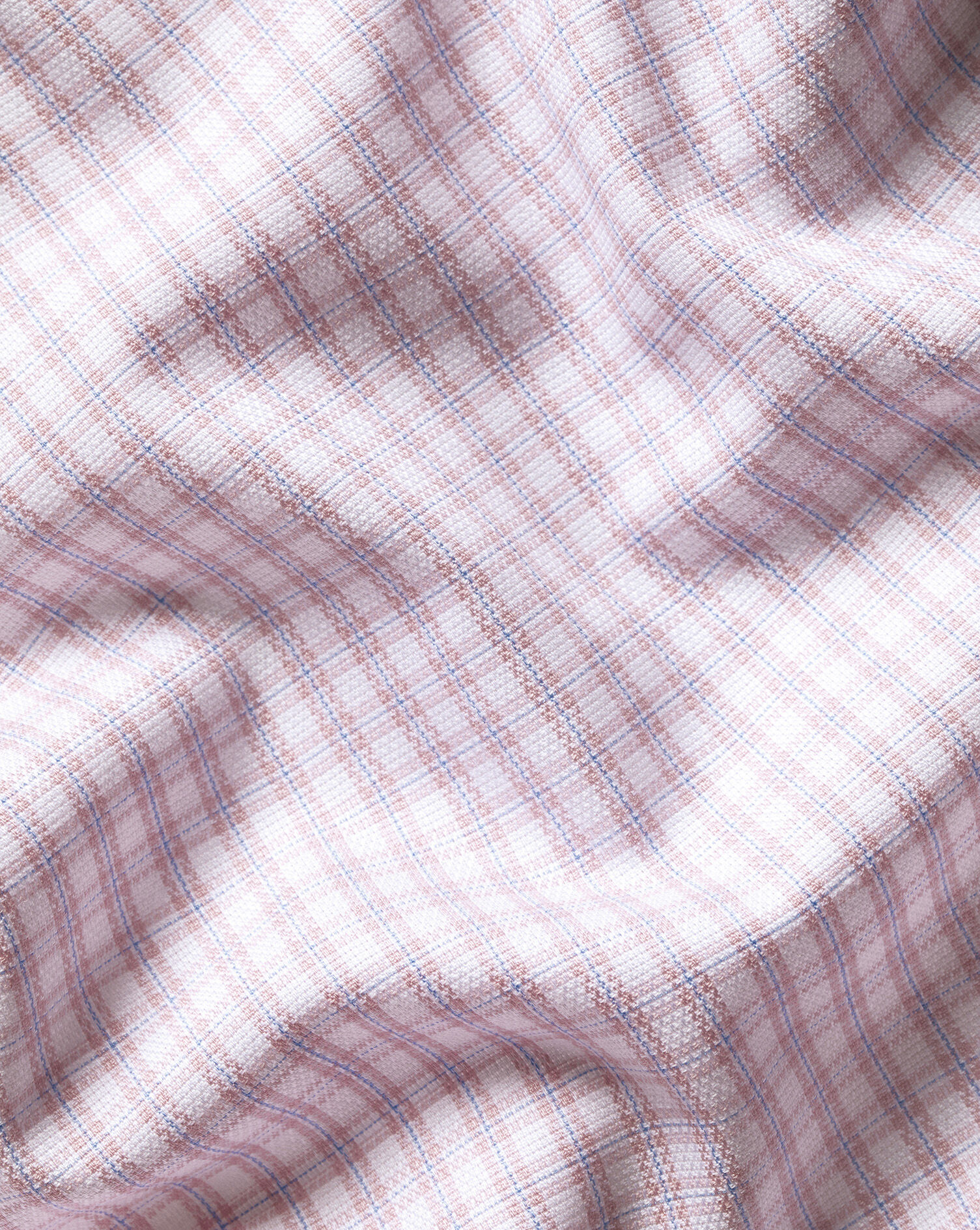 Non-Iron Royal Oxford Check Shirt - Pink