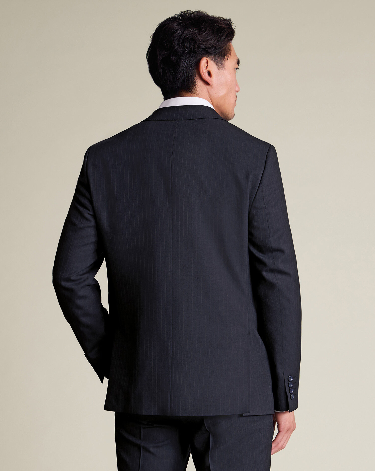 Stripe Suit - French Navy