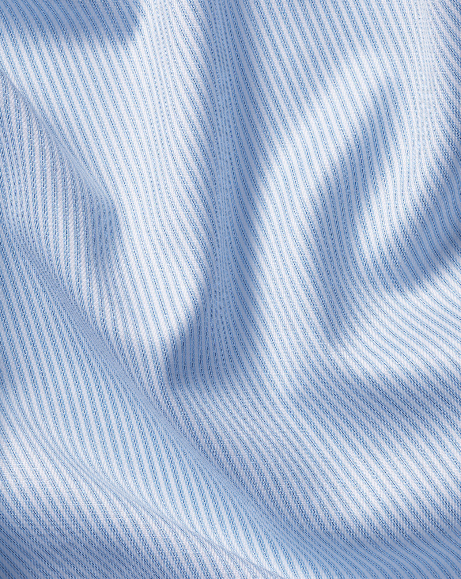 Luxury Stripe Shirt - Cornflower Blue