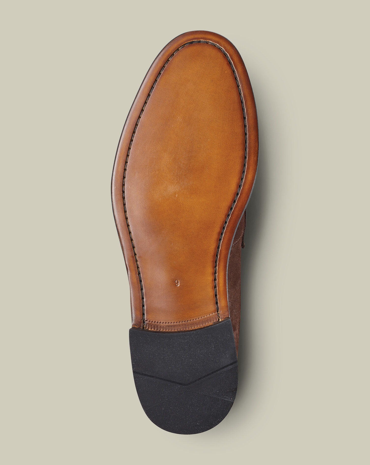 Suede Penny Loafers - Chocolate Brown
