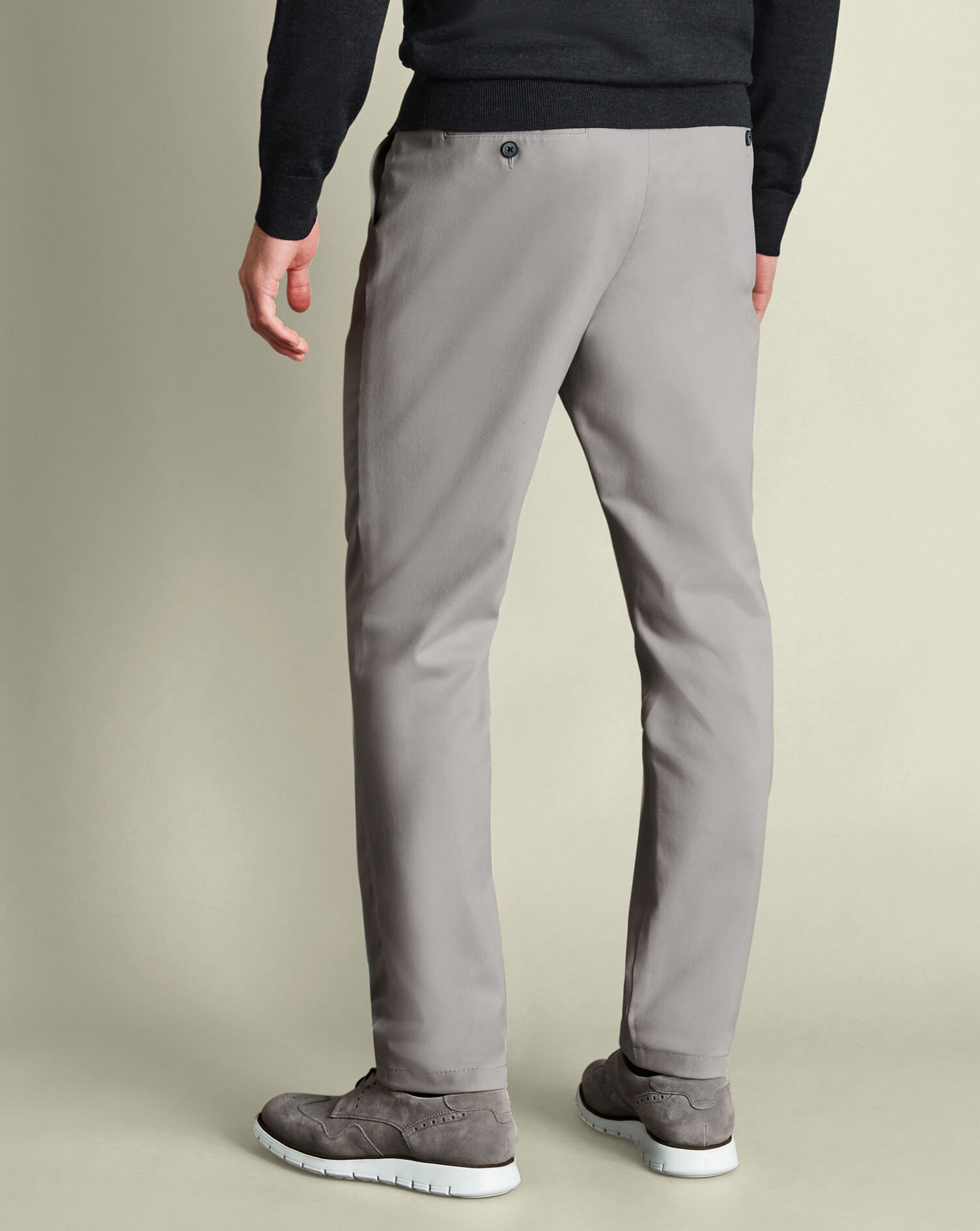 Ultimate Non-Iron Chinos - Light Gray