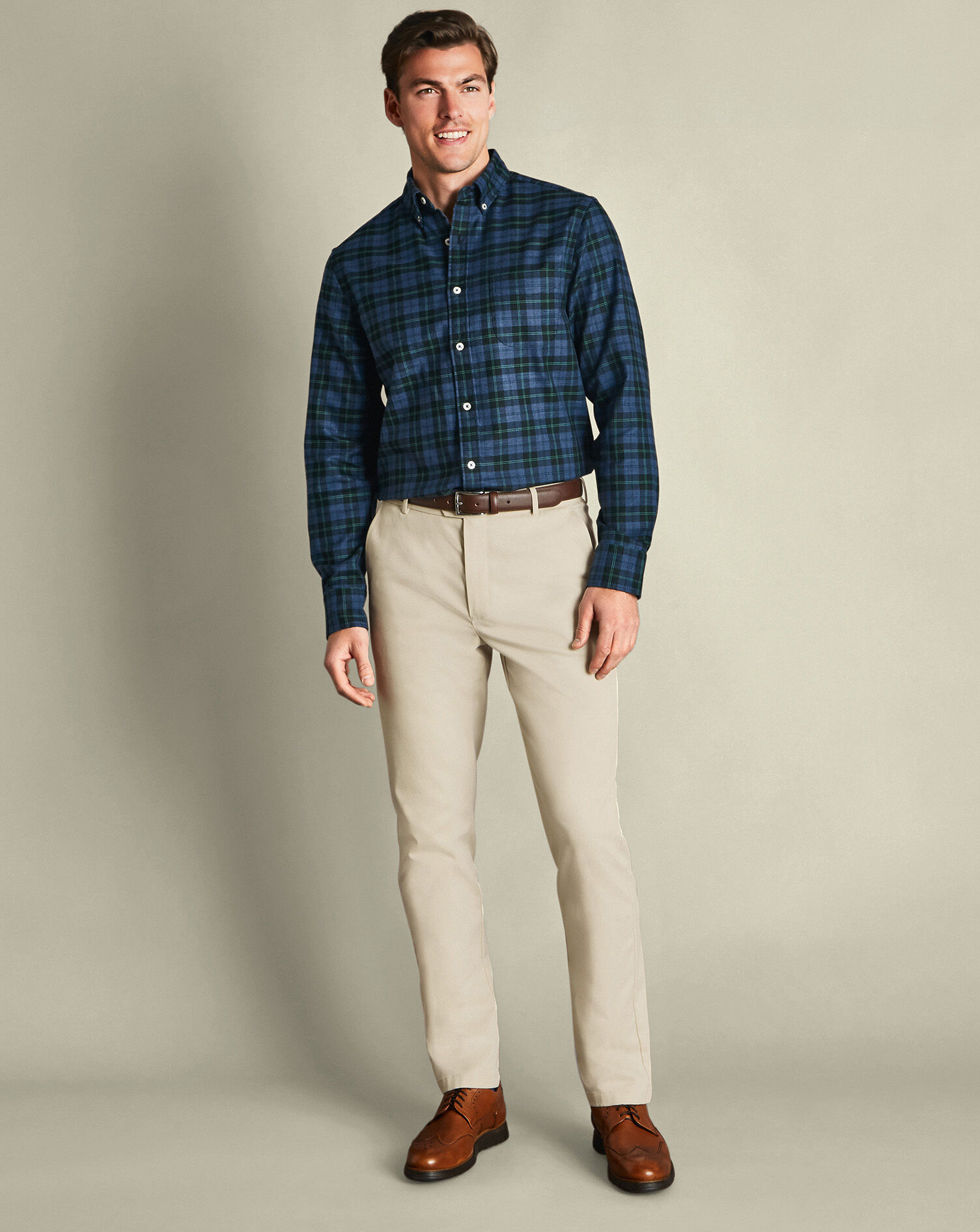 Ultimate Non-Iron Chinos - Stone