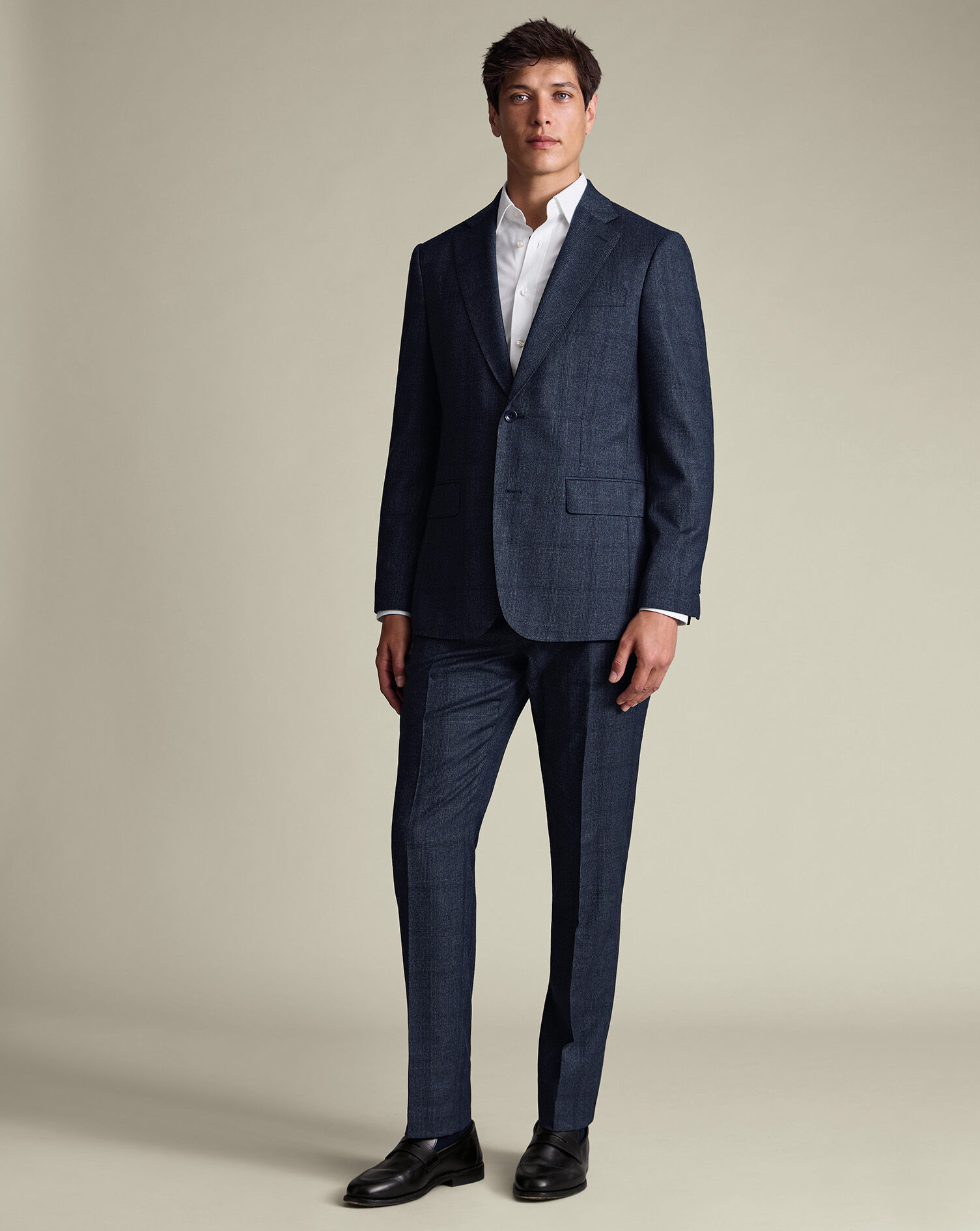 Ultimate Performance Check Suit - Steel Blue