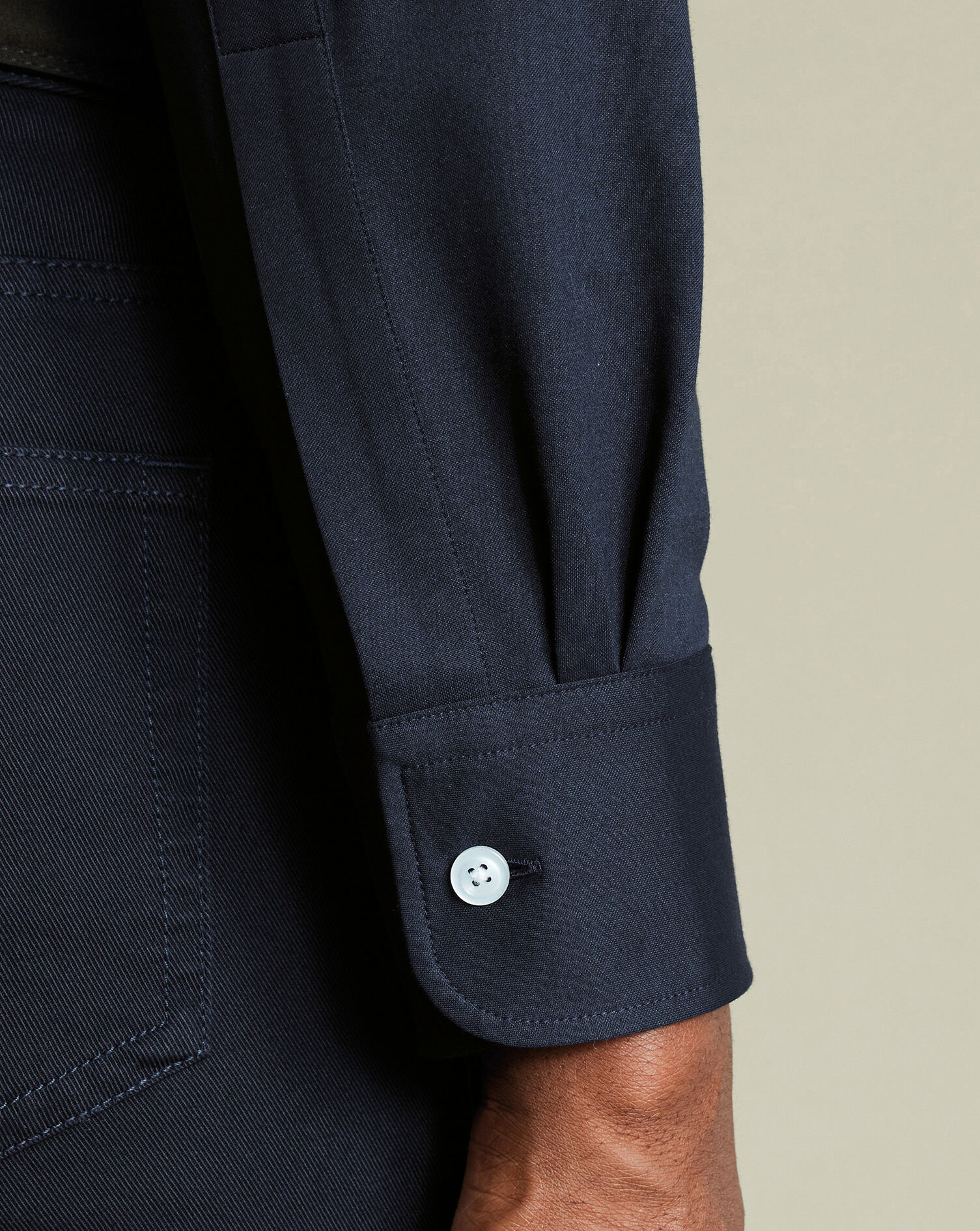 The Lions Performance Stretch Jersey Shirt - Navy