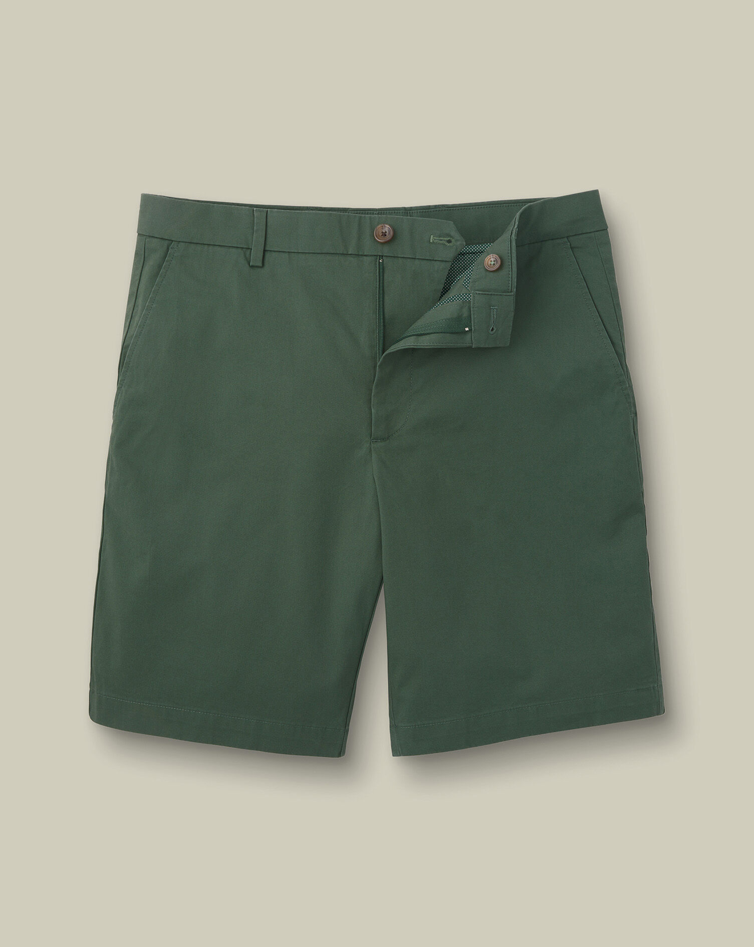 Cotton Shorts - Green