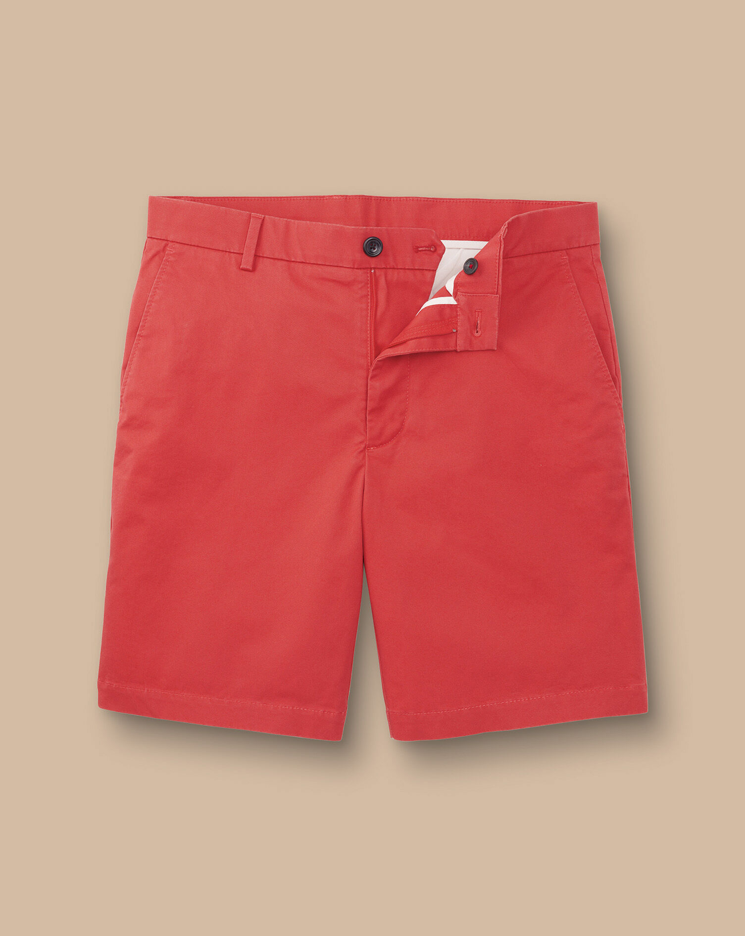 Cotton Shorts - Coral Pink