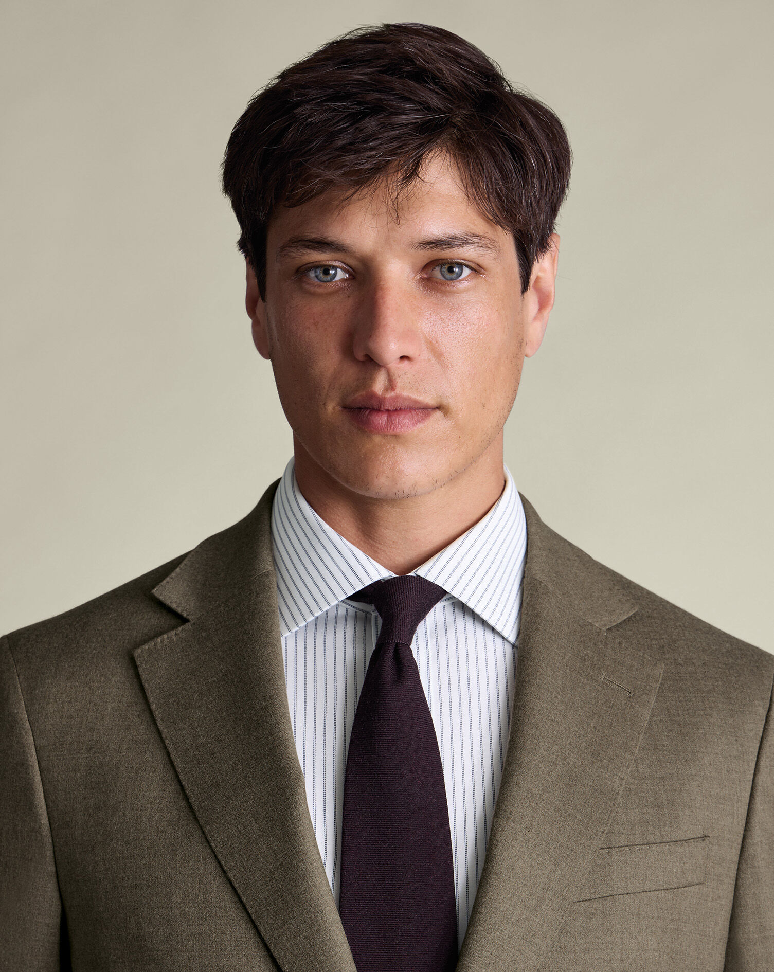 Luxury Stripe Shirt - Mid Blue