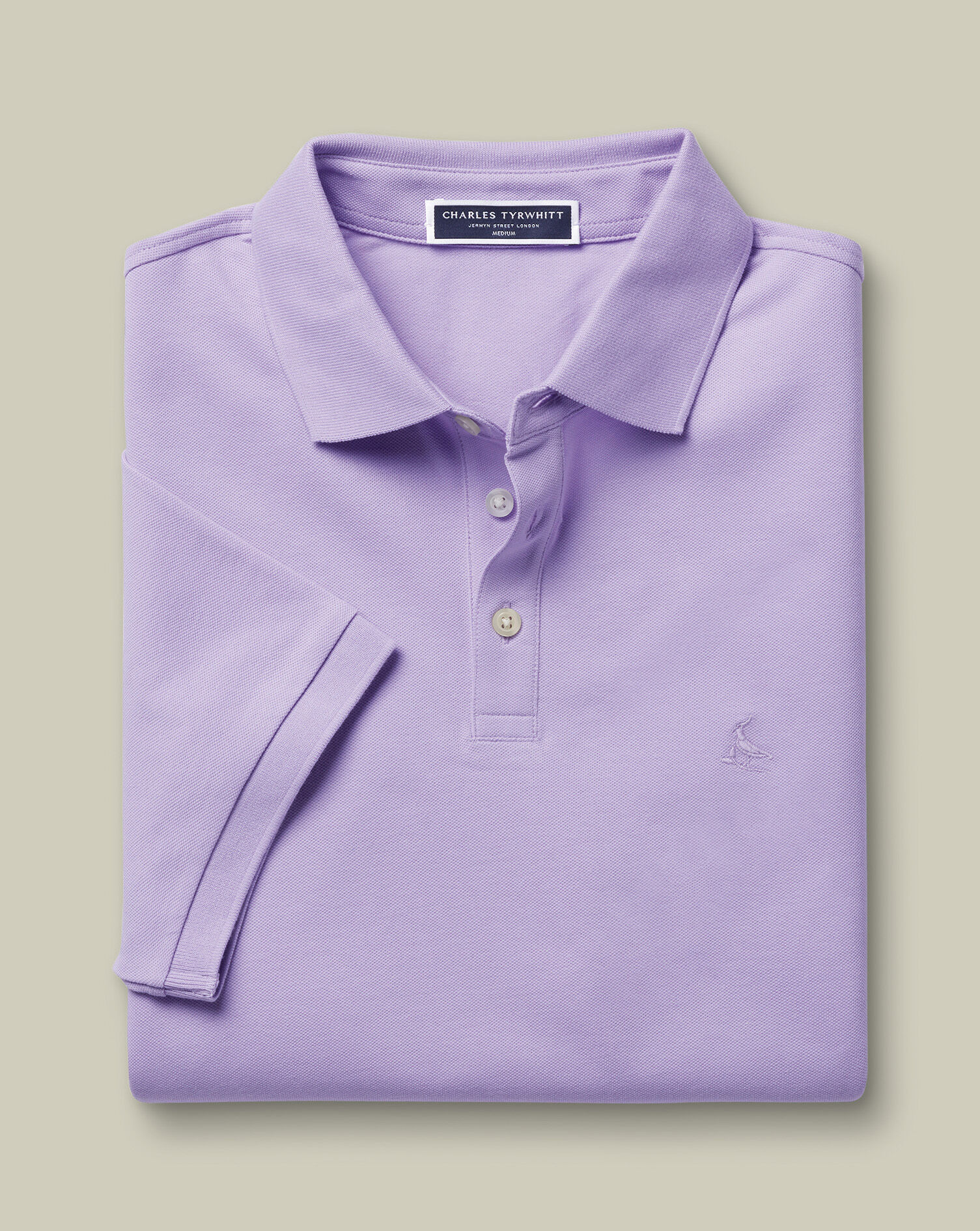 Pique Polo - Lilac Purple