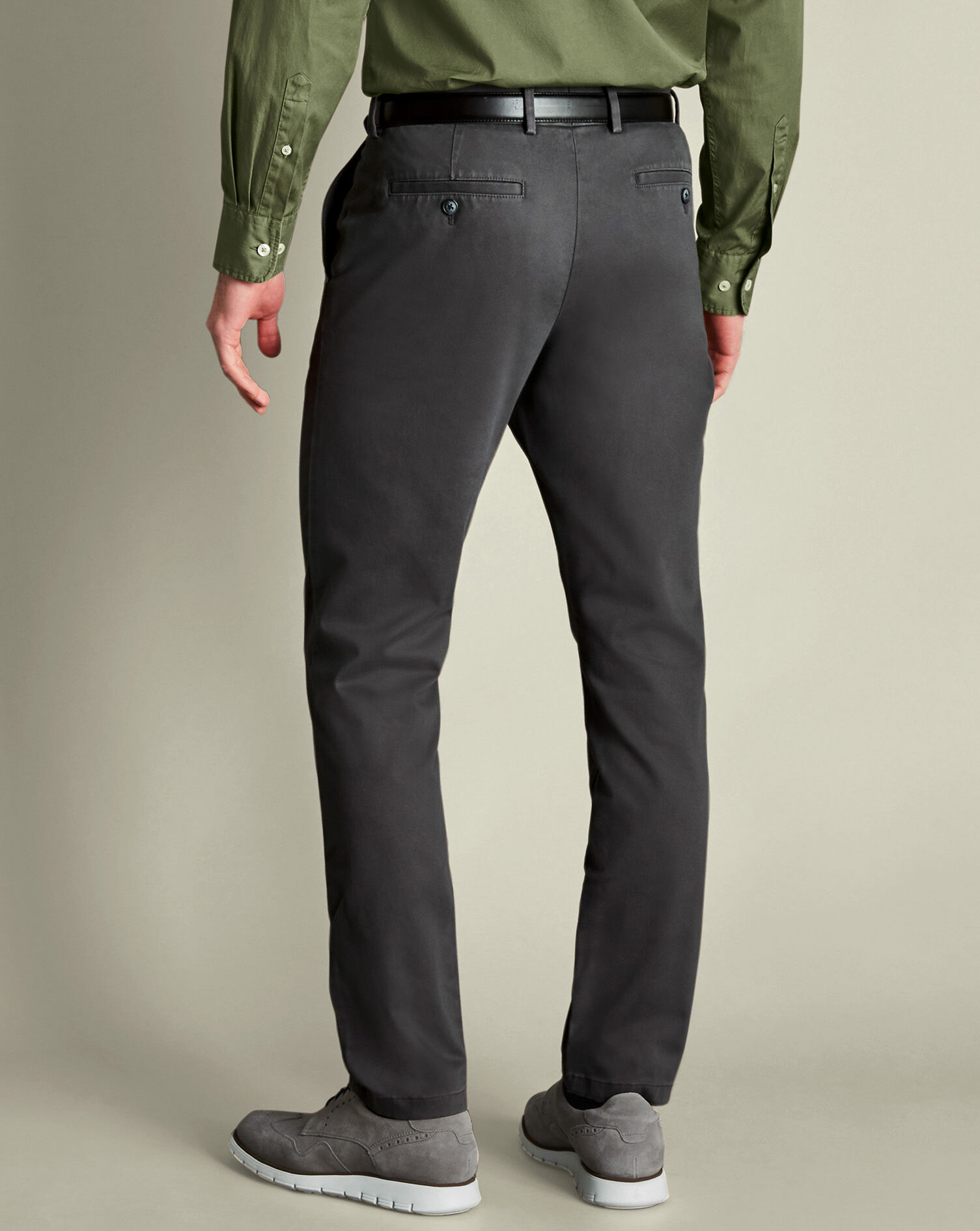 Ultimate Non-Iron Chinos - Dark Gray
