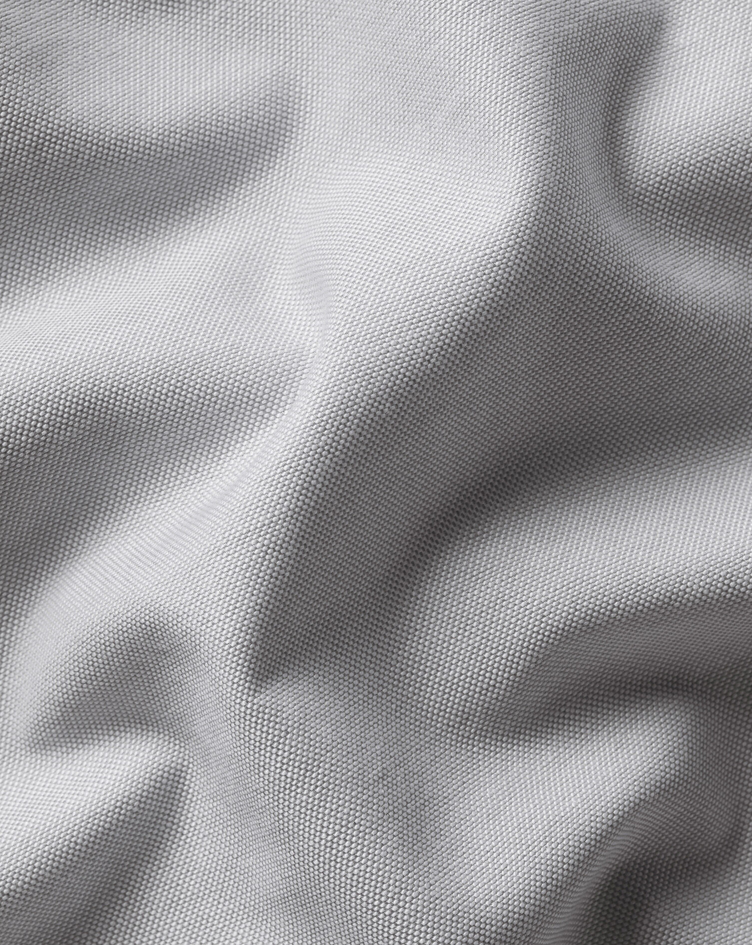 Stretch Washed Oxford Shirt - Silver