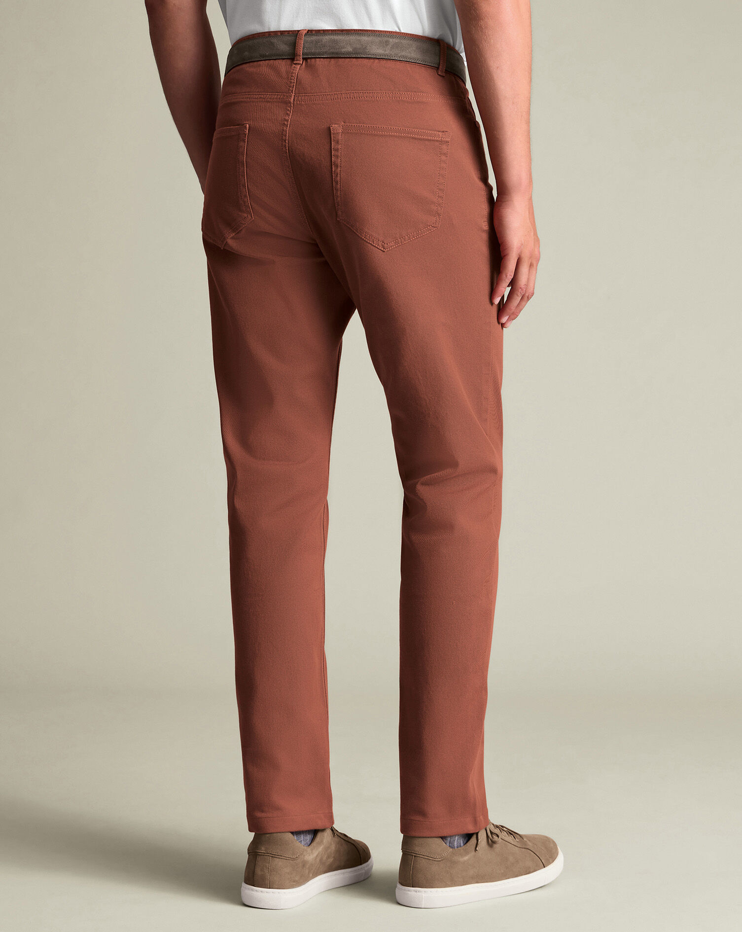 5 Pocket Jeans - Rust