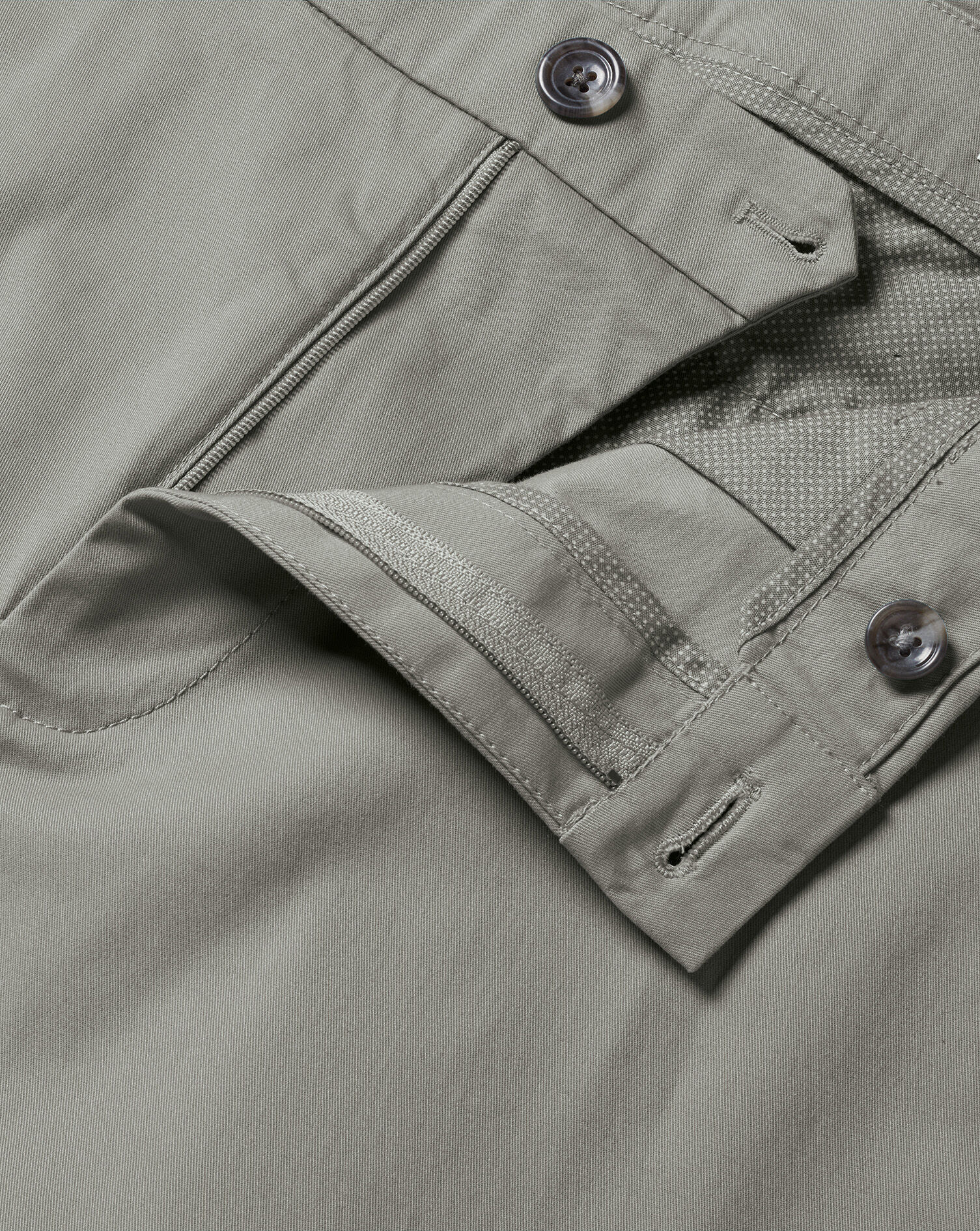 Cotton Shorts - Light Gray