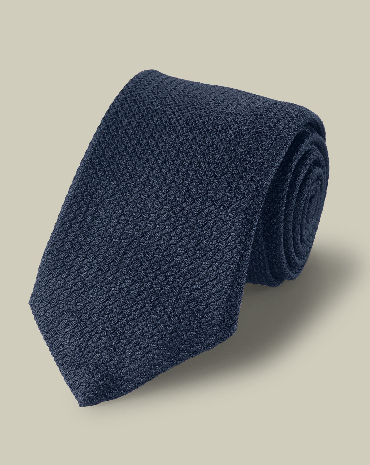Silk Grenadine Italian Tie - Petrol Blue