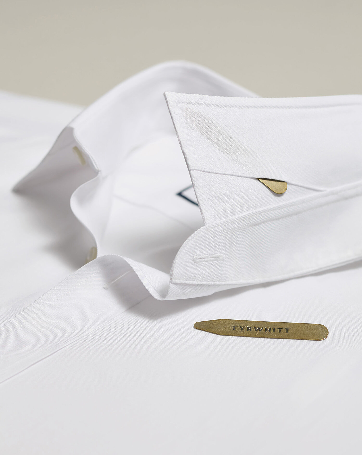 Non-Iron Twill Shirt - White