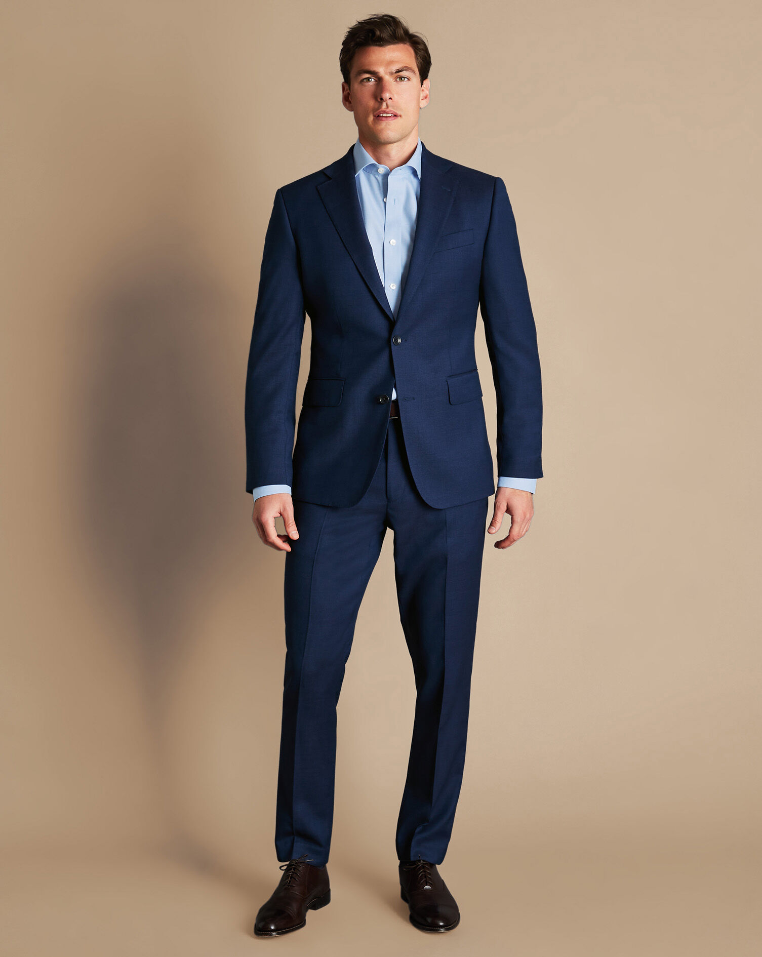 Birdseye Ultimate Performance Suit Pants - Indigo Blue