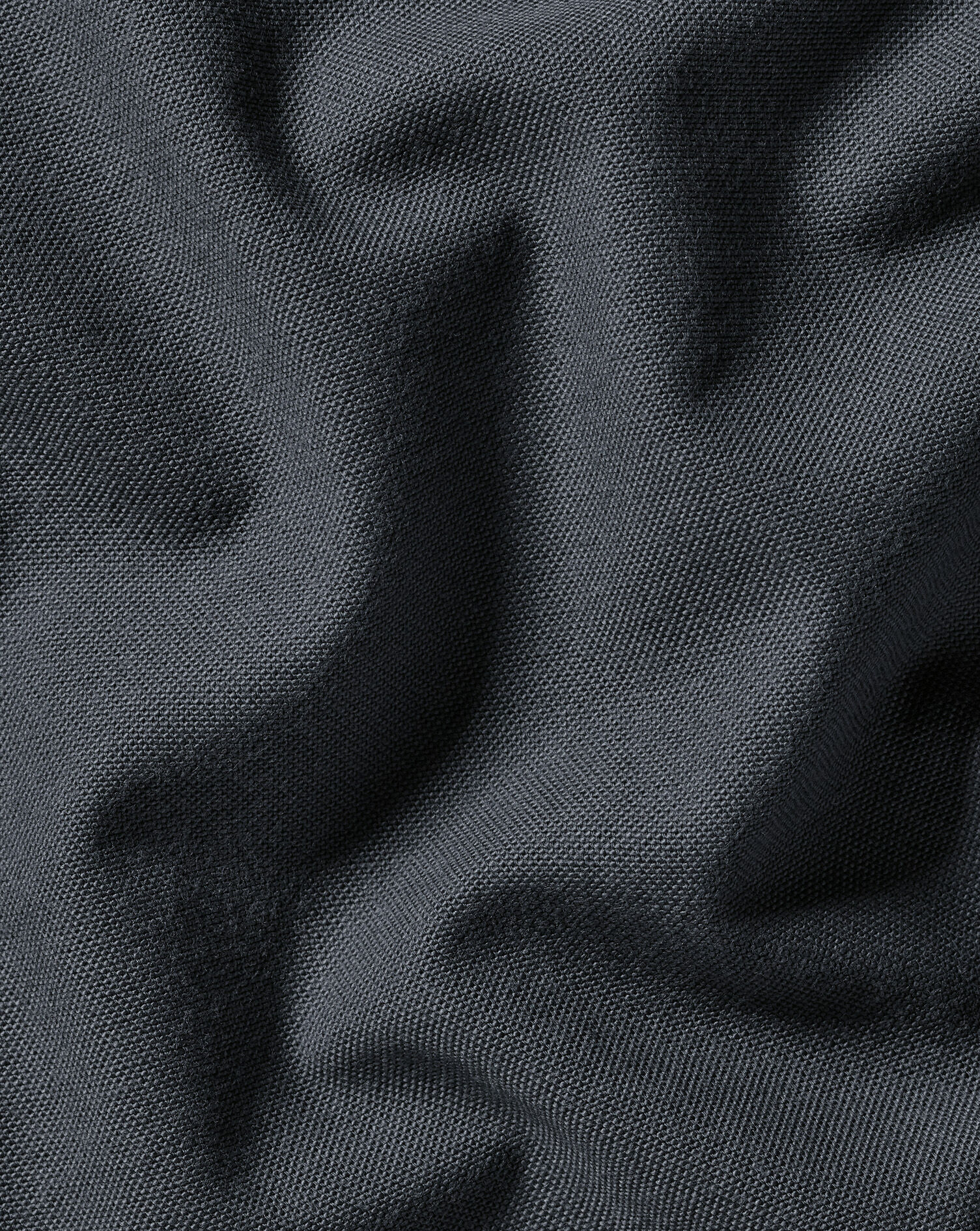 Slate Grey Button-Down Collar Stretch Washed Oxford Shirt