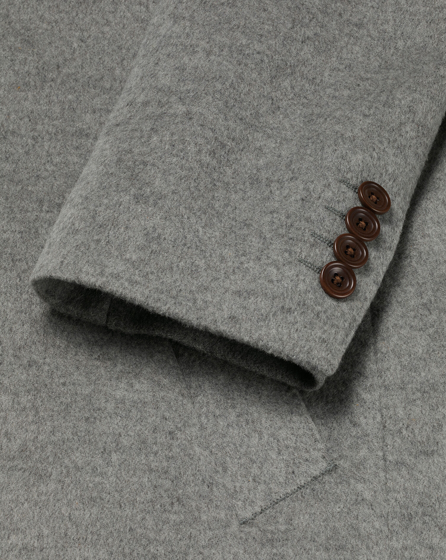 Wool Overcoat - Gray