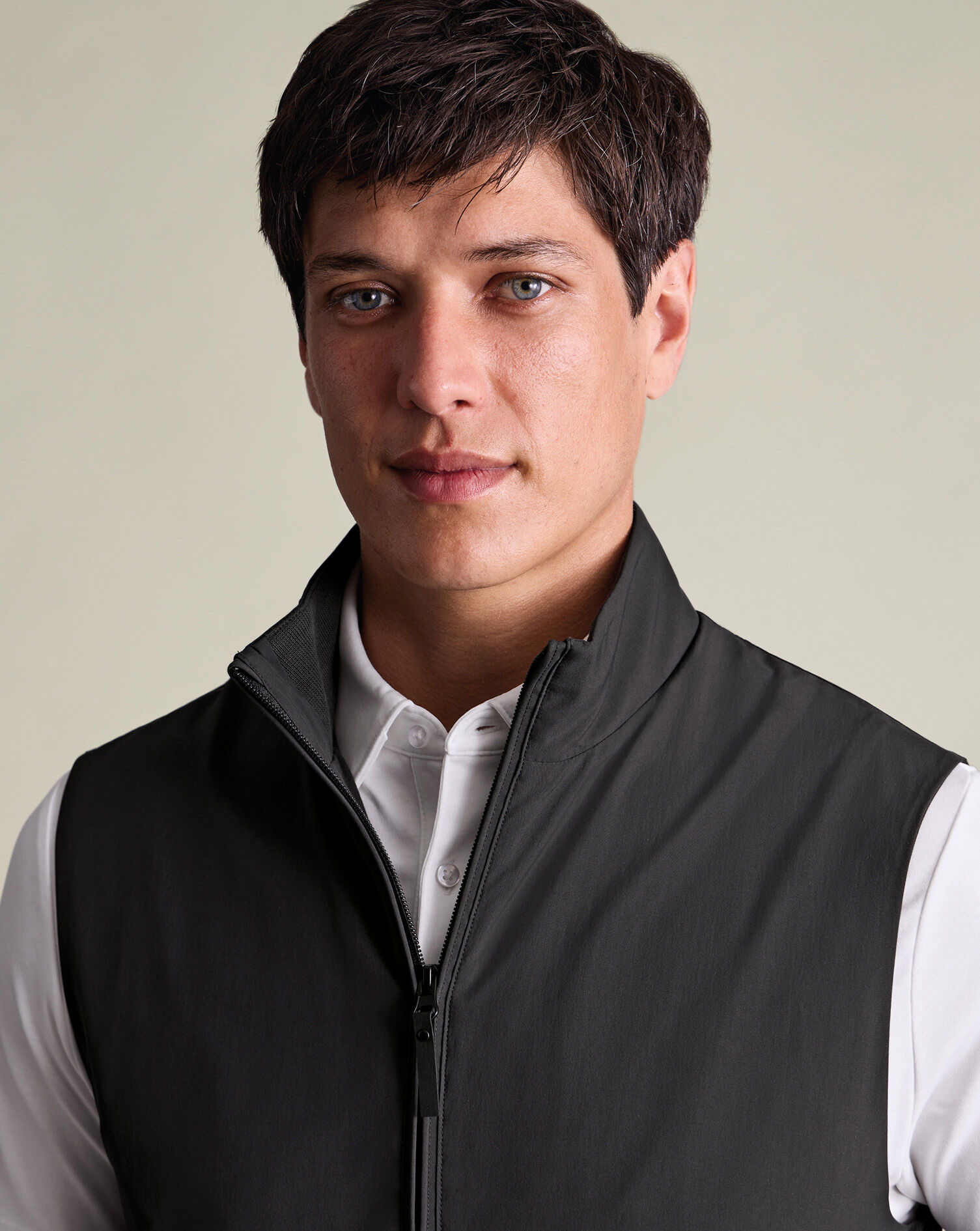Performance Shell Vest - Charcoal Gray