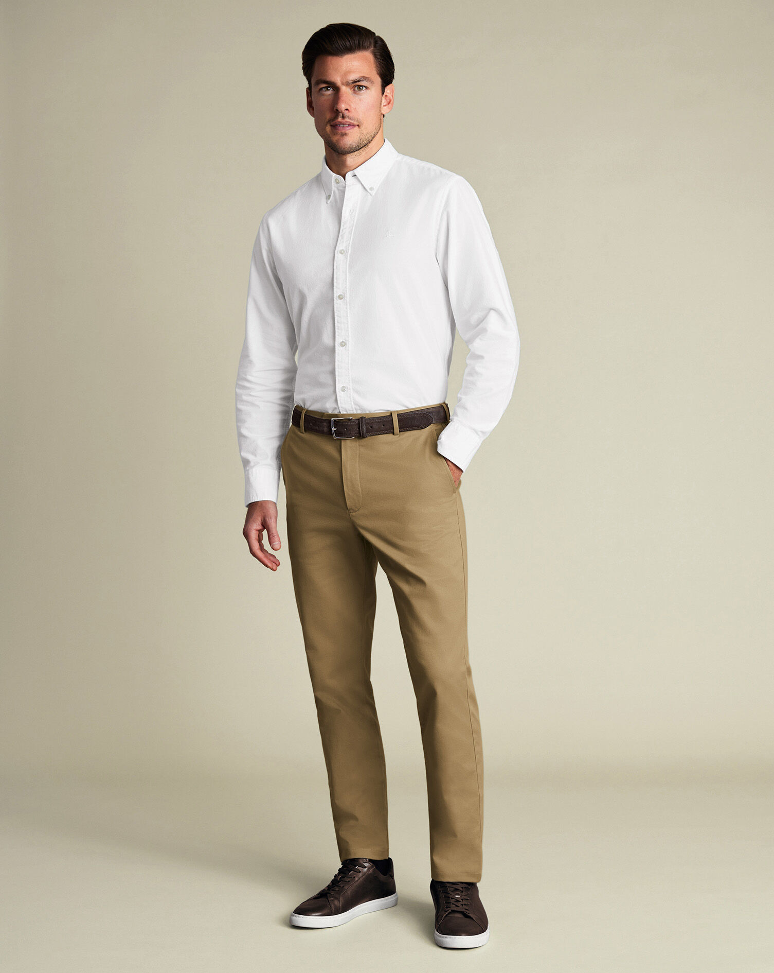 Ultimate Non-Iron Chinos - Tan